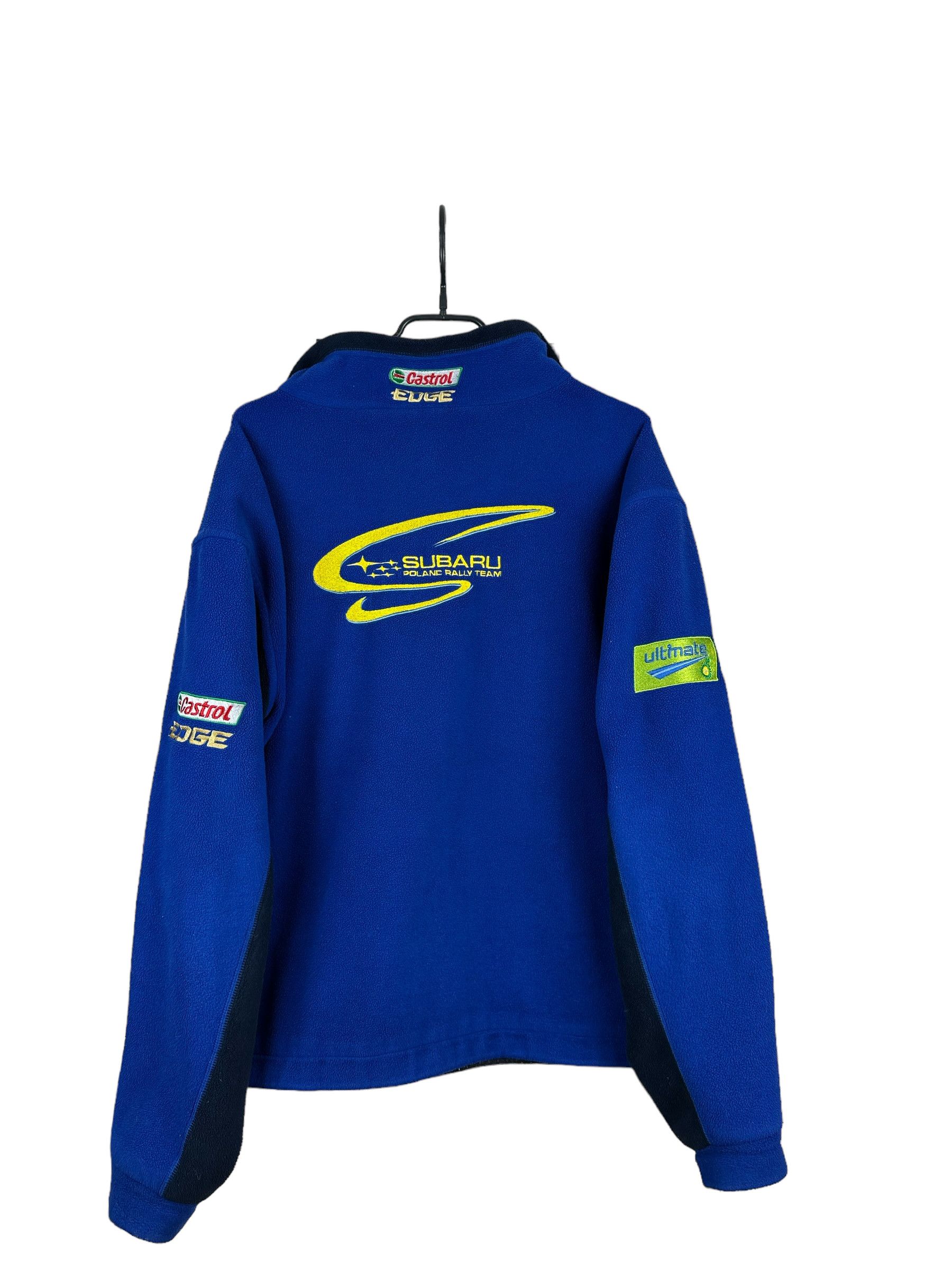 Vintage Vintage Subaru Racing Fleece Zip Jacket Rare Marlboro Size US M / EU 48-50 / 2 - 1 Thumbnail