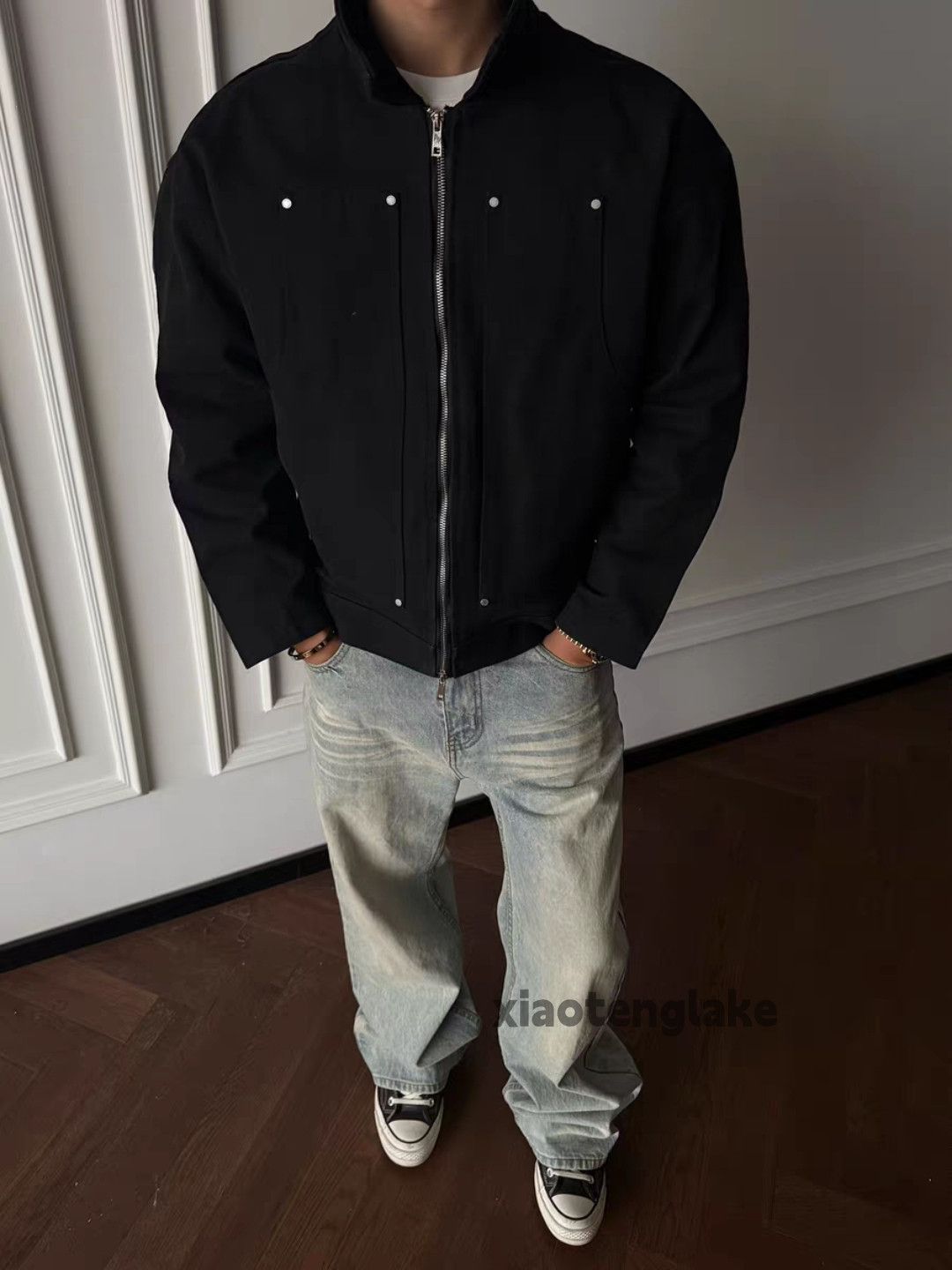 Vintage Utility punk yuppie workwear cargo hiphop yuppie jacket Size US M / EU 48-50 / 2 - 4 Thumbnail