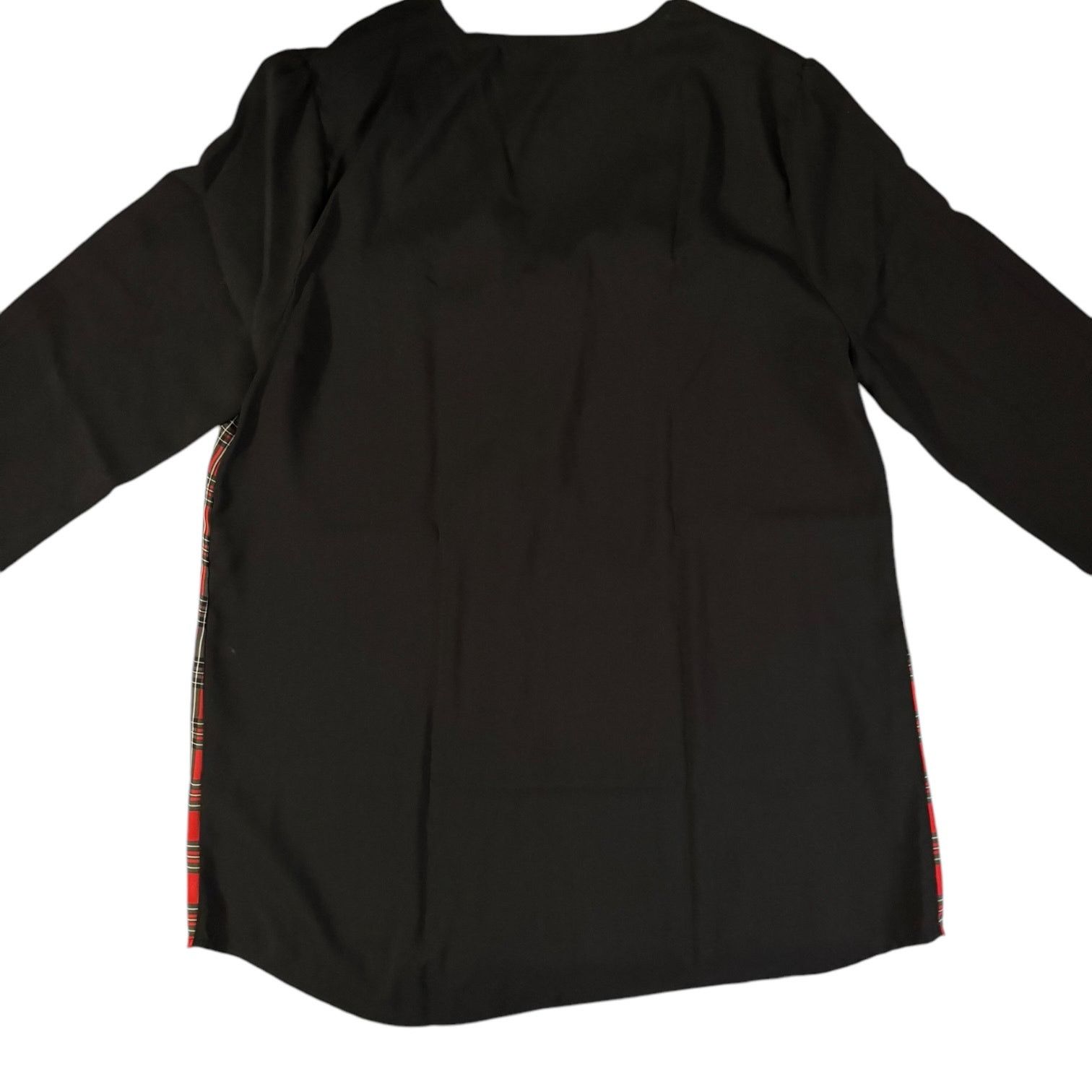 Express Retro Express Shirt Red Black & Gray Plaid ¾ Sleeves Medium Size M / US 6-8 / IT 42-44 - 5 Thumbnail