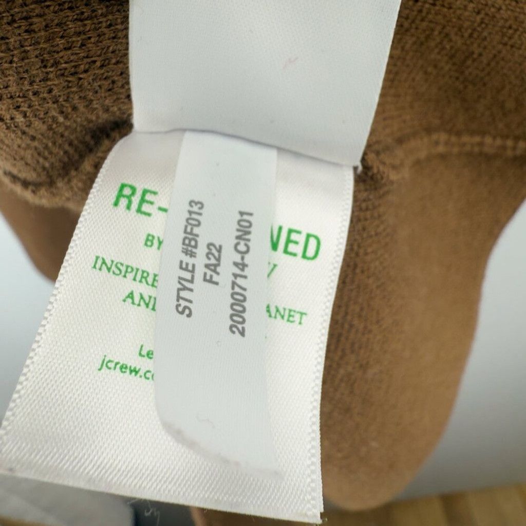 J.Crew J. CREW Cecile Heritage Merino Knit Brown Sweater Blazer XS Size XS / US 0-2 / IT 36-38 - 8 Thumbnail
