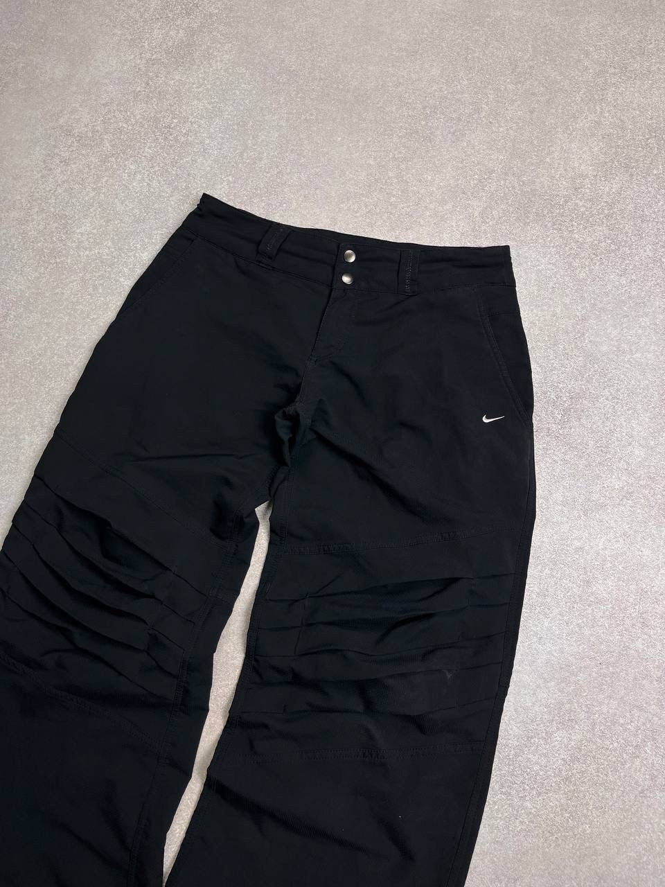 Nike VINTAGE NIKE SWOOSH BAGGY JAPANESE CRAZY TRACK PANTS L Size US 34 / EU 50 - 2 Thumbnail