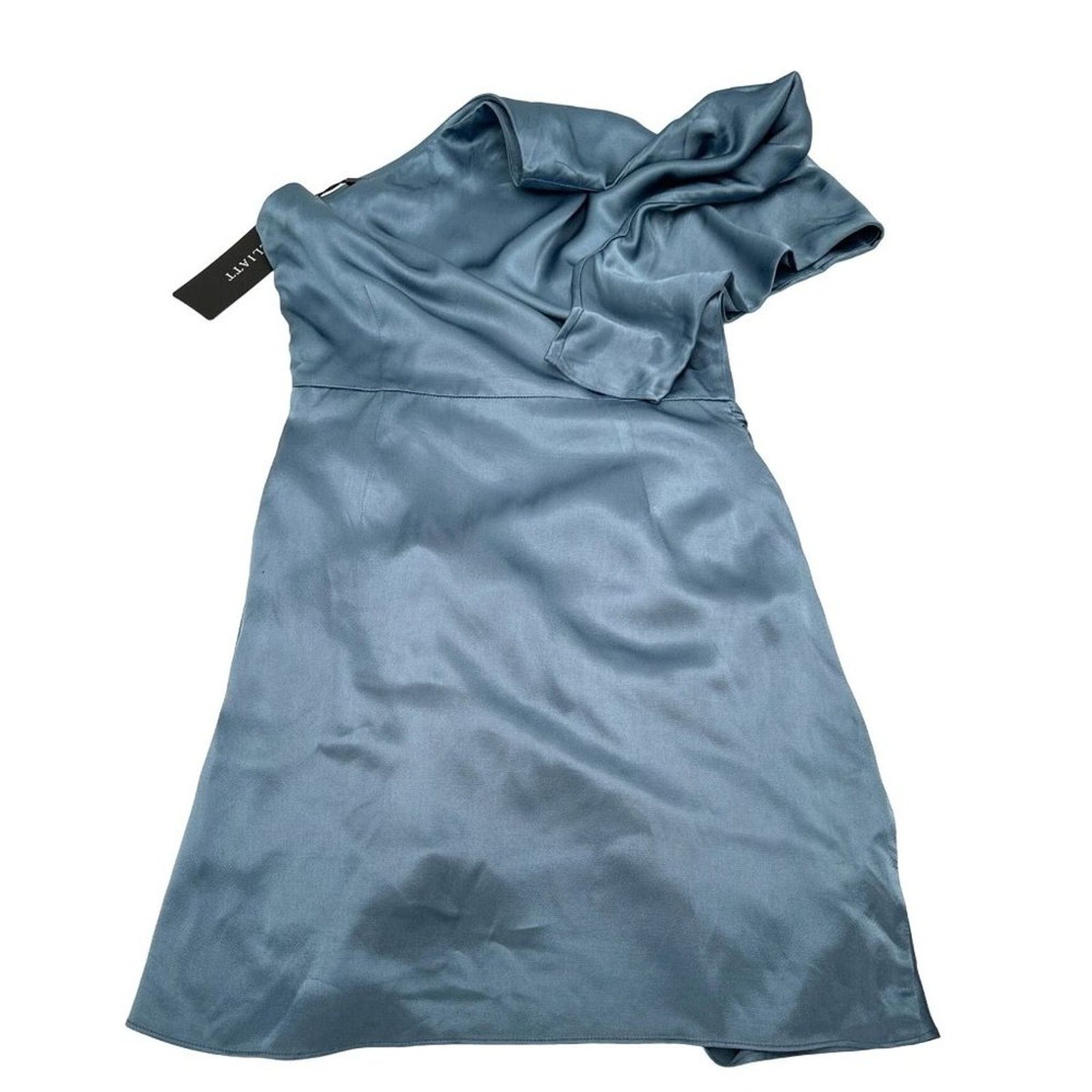 ELLIATT Elliatt Riviera Saronic Asymmetric One Shoulder Blue Small Size S / US 4 / IT 40 - 8 Thumbnail