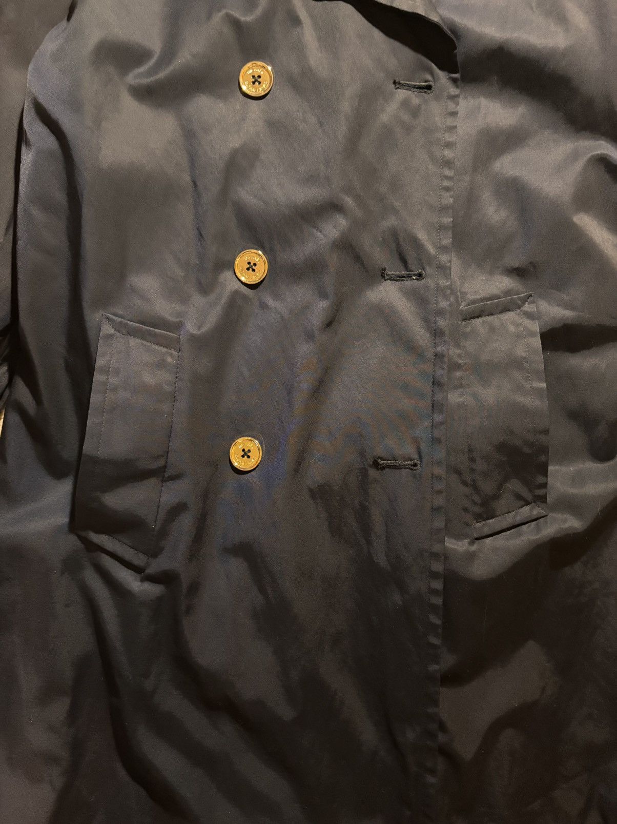 Designer × Michael Kors MICHAEL Michael Kors Trench Coat Black Size Large Jacket Size US L / EU 52-54 / 3 - 6 Thumbnail