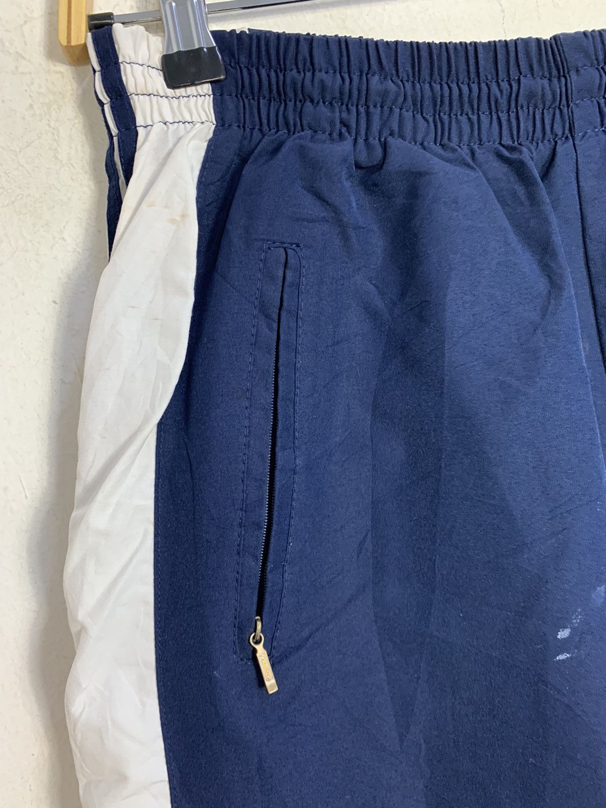 Vintage 90s Shooter Track Pant Side Snap Button Stretchable Waist Size US 28 / EU 44 - 6 Thumbnail