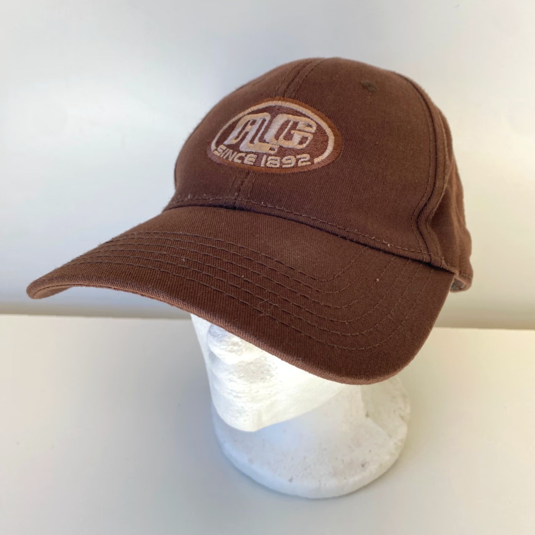 Vintage VINTAGE ALG Since 1982 Stapback Hat Brown A L Gilbert Baseball Cap Unisex Adults One Size Brown Mens Women’s Girls? Size ONE SIZE - 2 Thumbnail