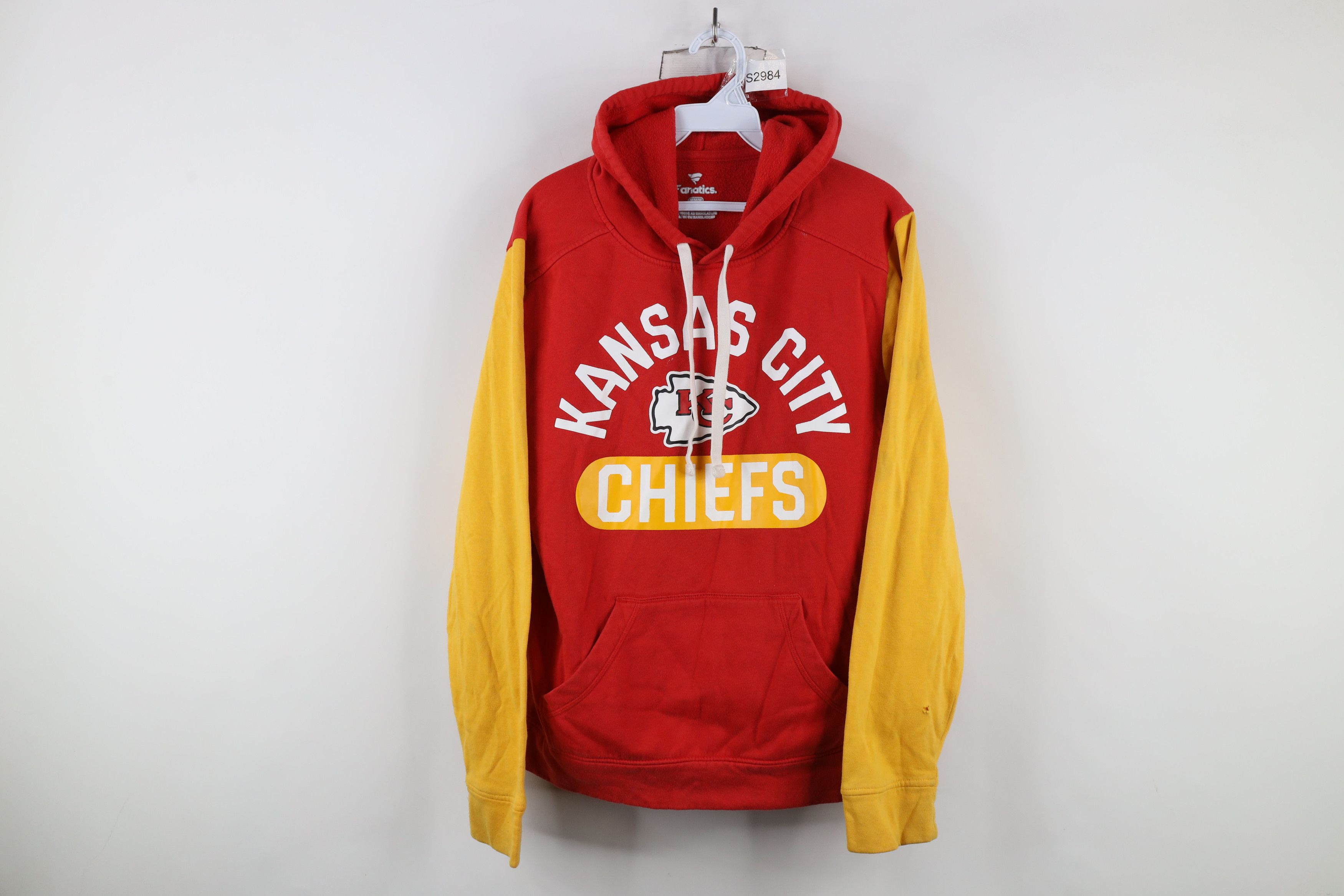 Vintage Fanatics Kansas City Chiefs Football Hoodie Sweatshirt Size US M / EU 48-50 / 2 - 1 Thumbnail