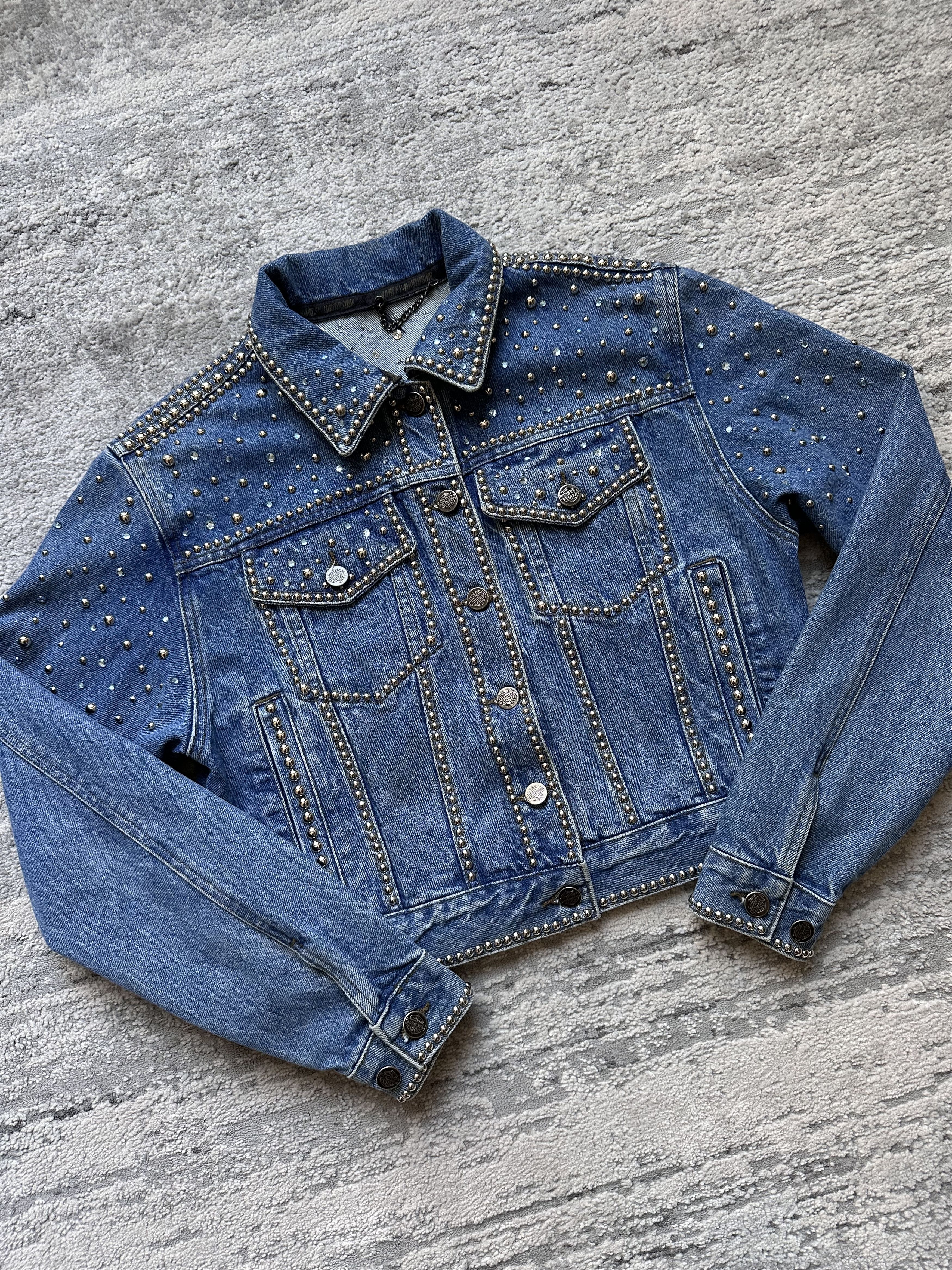 Harley Davidson Harley Davidson Jeans Jacket Size S / US 4 / IT 40 - 6 Thumbnail