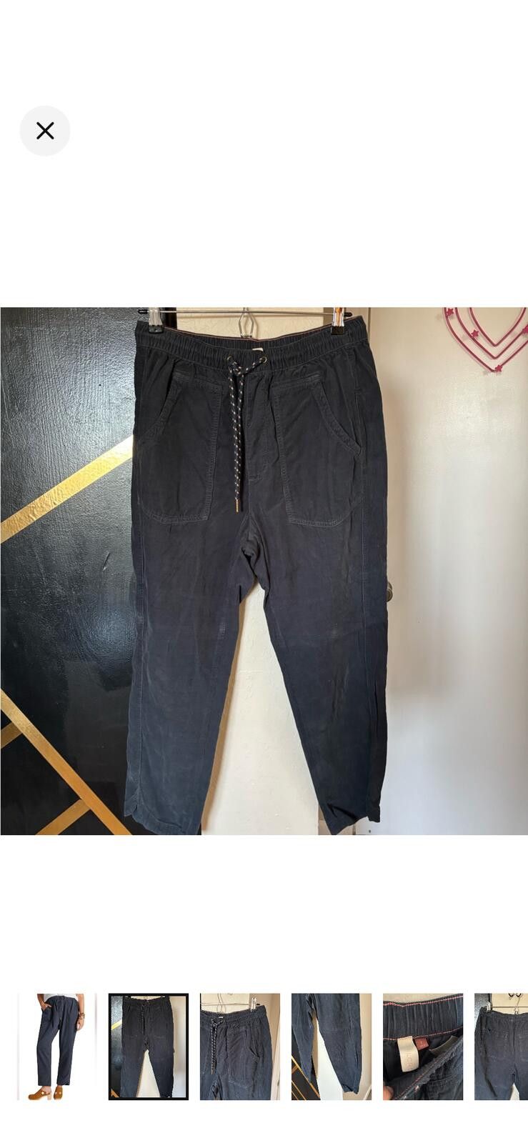 Other (Pilcro Anthropologie)The Cottage Drawstring Pants Size 28" / US 6 / IT 42 - 1 Thumbnail