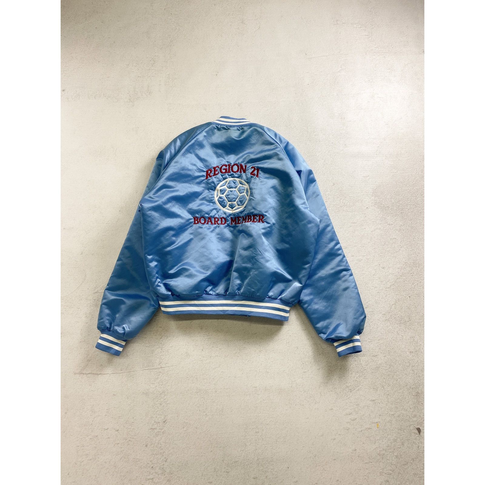 Chalk Line Vintage 90s Chalk Line Blue Bomber Jacket - Men's XL Size US XL / EU 56 / 4 - 2 Thumbnail