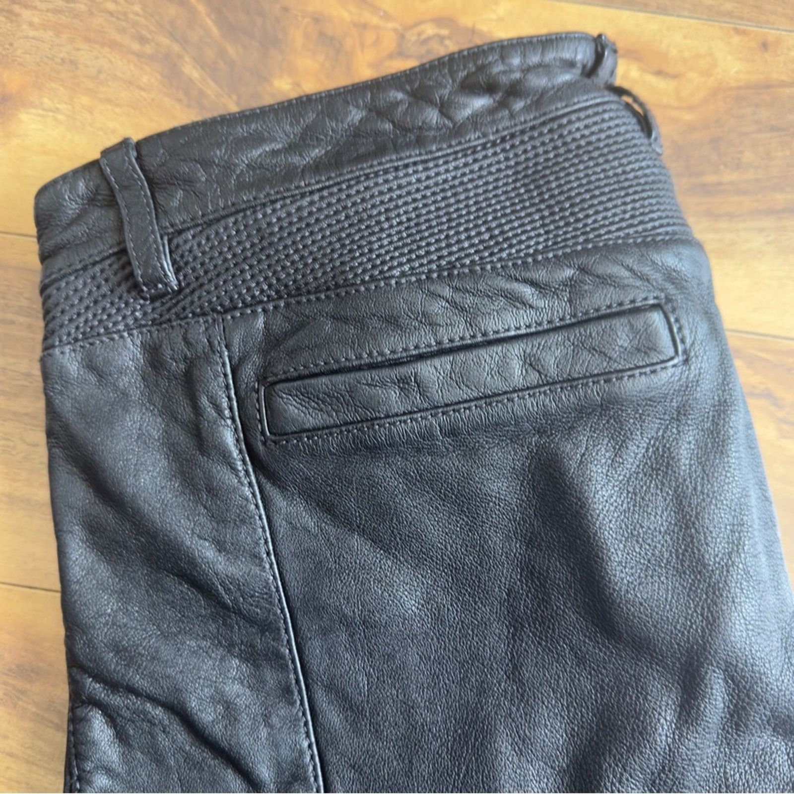 Allsaints 🖤 NWT AllSaints Mauritius Leather Pants – Size W28 🖤 Size 28" / US 6 / IT 42 - 2 Thumbnail