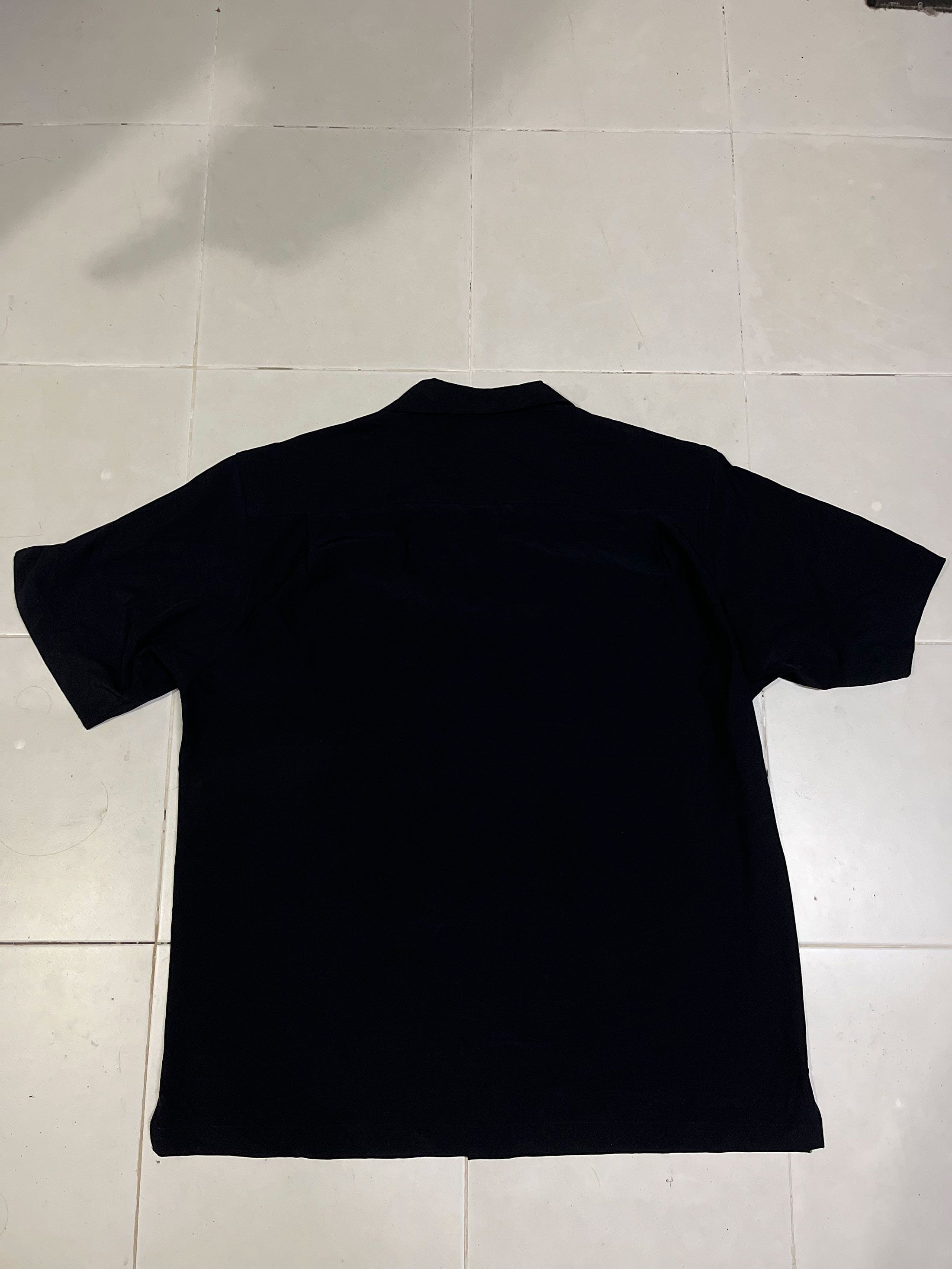 Anime × Arts & Science × Sci-Fi Fantasy Evangelion Japan Animation Film Open Collar Short Sleeve Size US L / EU 52-54 / 3 - 5 Thumbnail