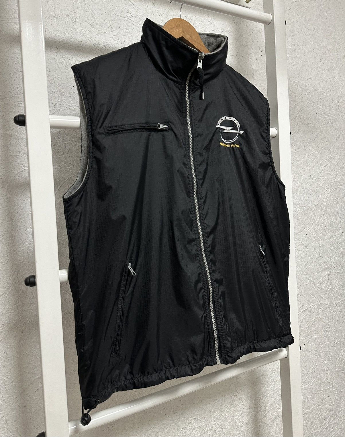 Vintage Vintage Slazenger Opel Reversible Vest Black Size L Size US L / EU 52-54 / 3 - 3 Thumbnail