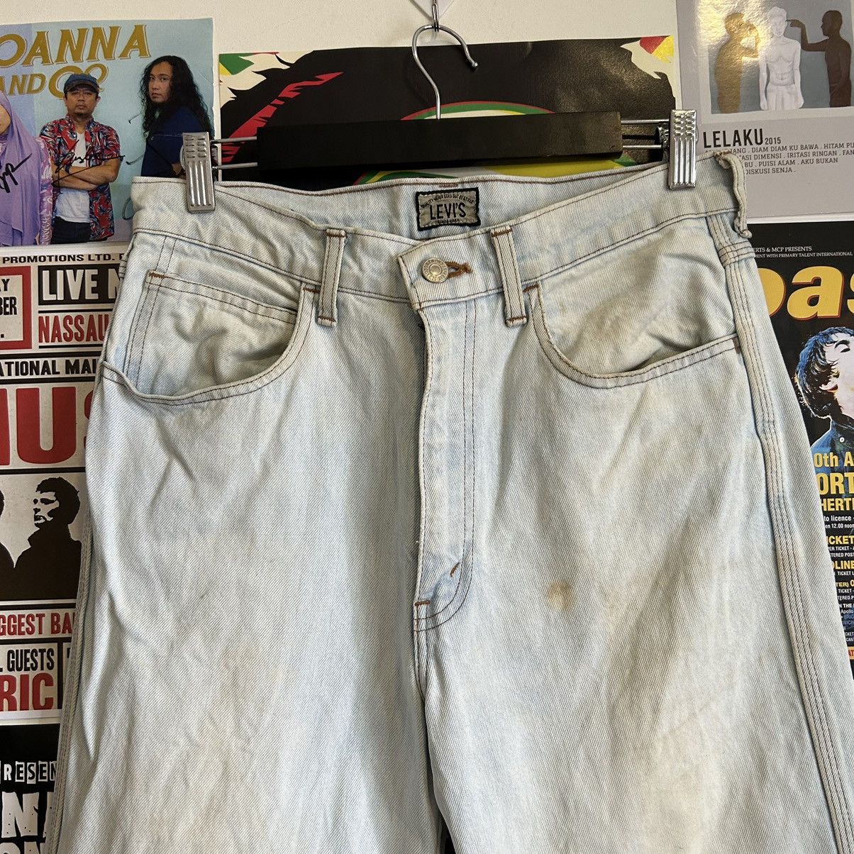 Levi's Vintage Levi’s 636 Japanese Washed Blue Denim Size US 31 - 2 Thumbnail