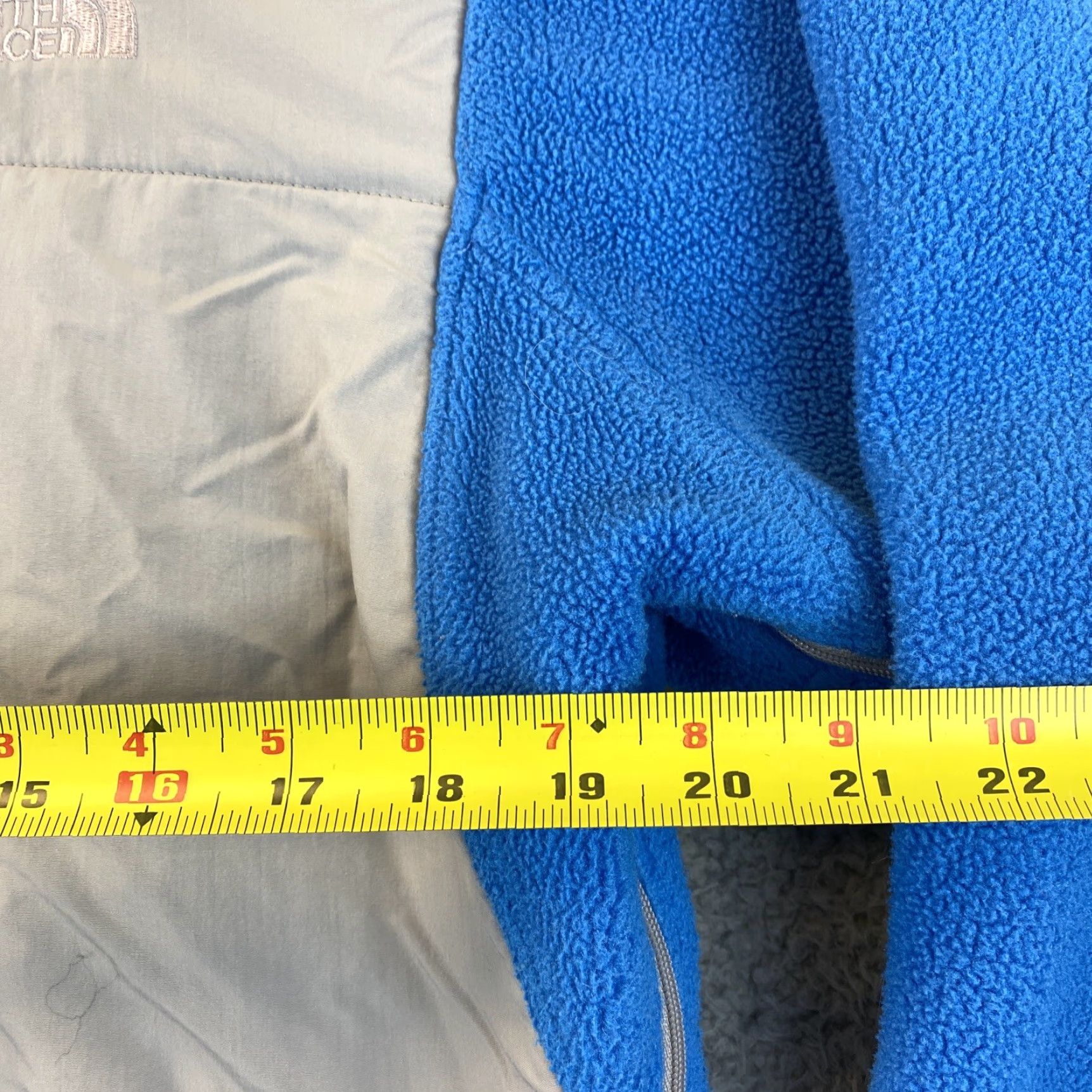 The North Face The North Face Denali Jacket Polartec Fleece Blue/Gray Zip Women's Size M /53-29 Size M / US 6-8 / IT 42-44 - 5 Thumbnail