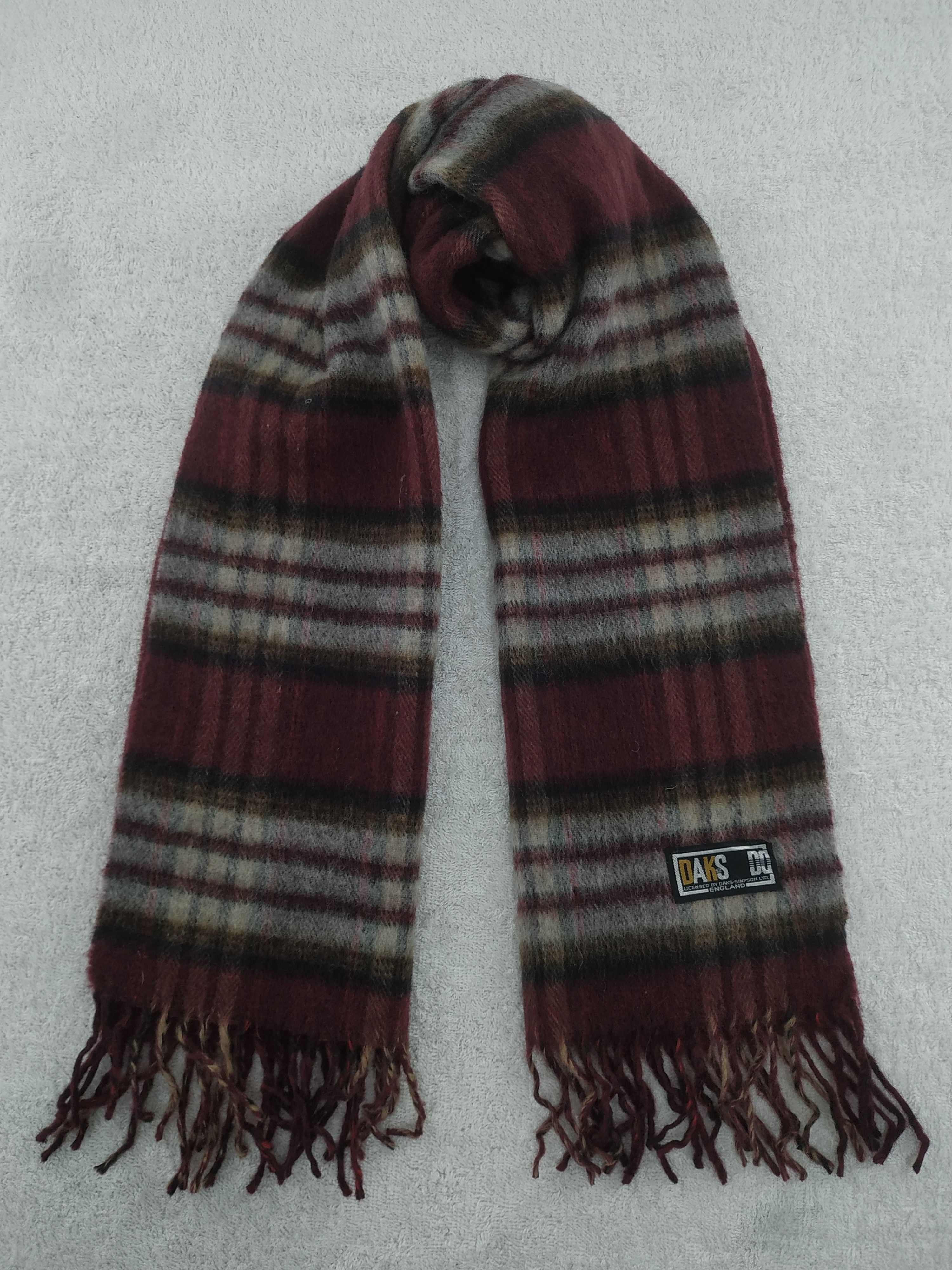 DAKS Daks London Scarf / Muffler / Neckwear - WW859 Size ONE SIZE - 1 Thumbnail