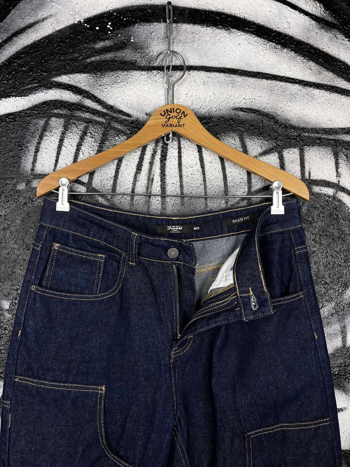 Jaded London Jaded London Carpenter Skate Fit Jeans Men’s Size 32 Size US 32 / EU 48 - 5 Thumbnail