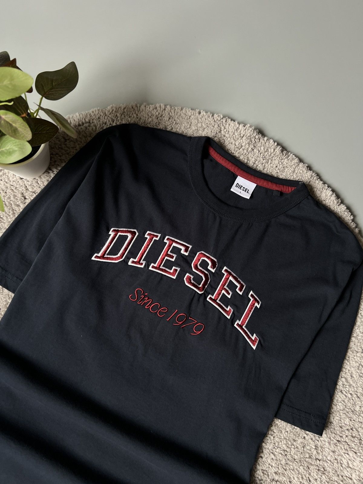 Diesel × Vintage Diesel Big Logo T-Shirt Vintage 90s Size US M / EU 48-50 / 2 - 1 Thumbnail