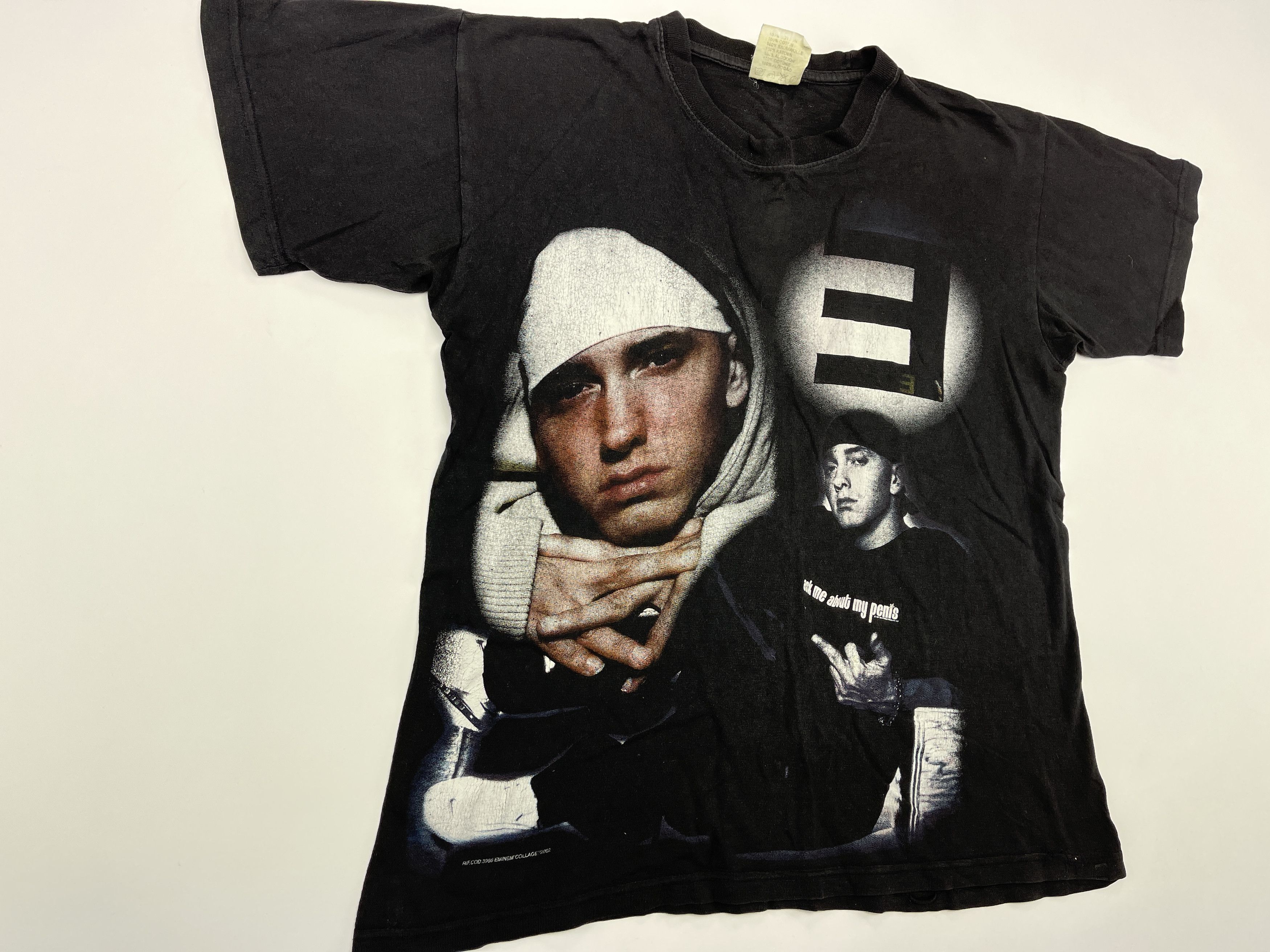 Eminem × Rap Tees × Vintage Eminem t-shirt, 2002, D12, 2000s, Marshall Mathers, 90s, M Size US M / EU 48-50 / 2 - 3 Thumbnail