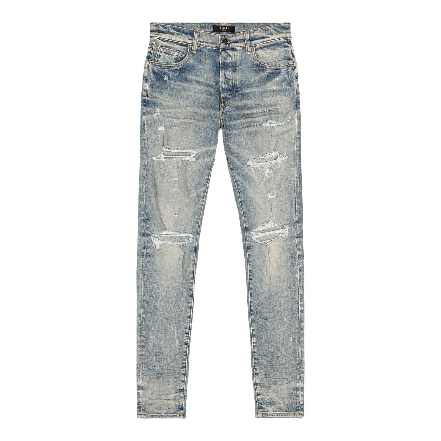 Amiri Amiri Thrasher Plus Jeans Clay Indigo Size US 34 / EU 50 - 1 Thumbnail