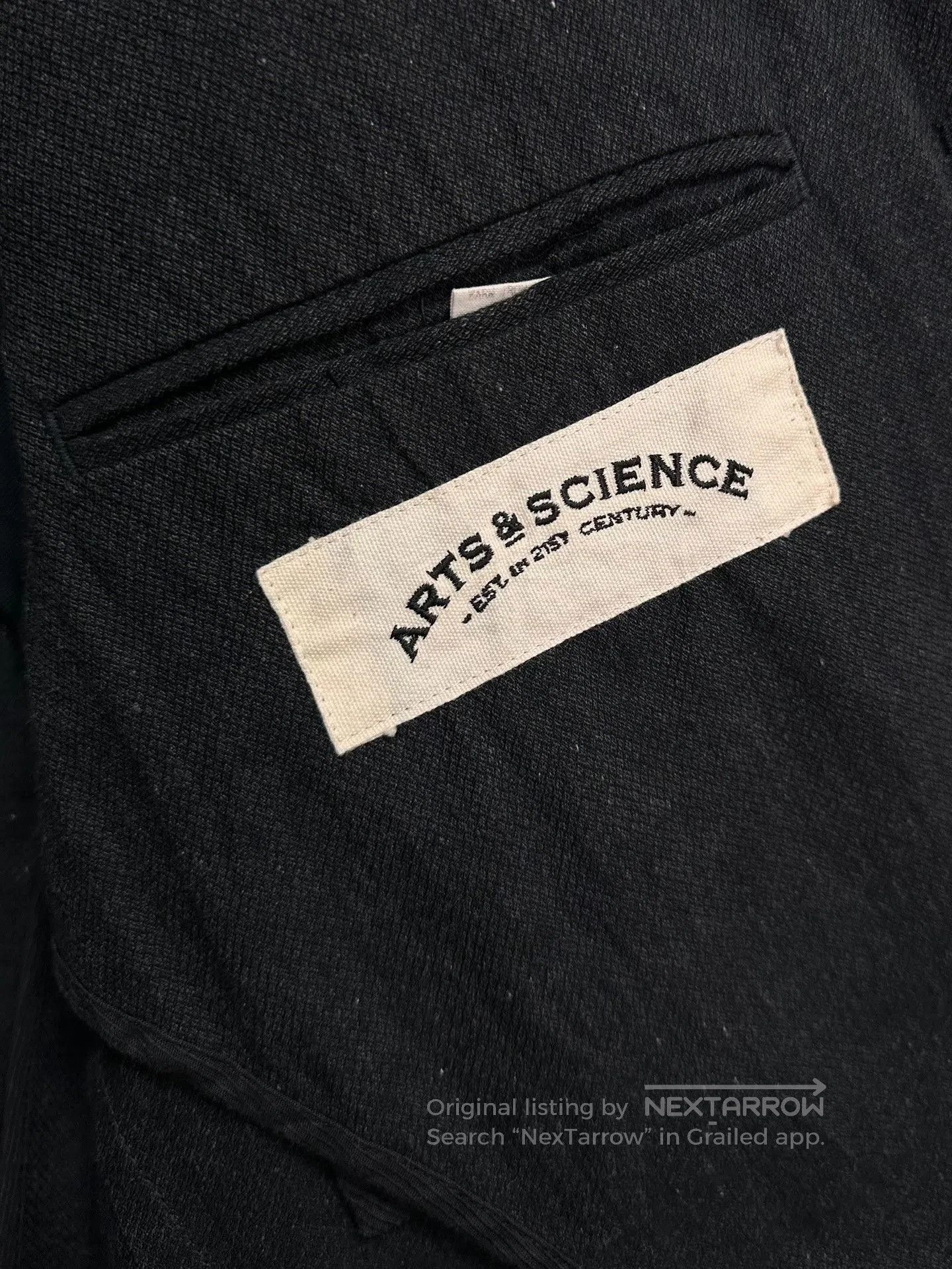 Arts & Science ARTS & SCIENCE Linen Handmade Coat. Size US L / EU 52-54 / 3 - 8 Thumbnail