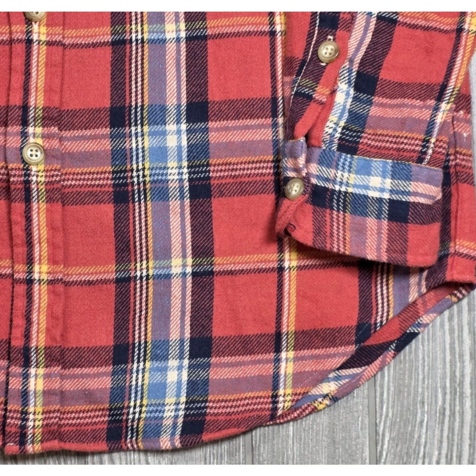 Polo Ralph Lauren Polo Ralph Lauren Shirt Men Button-Up Salmon Plaid Flannel Button Up Shirt M Size Multicolor 100% Cotton Casual Plaid 2010-2019 Size US M / EU 48-50 / 2 - 6 Thumbnail