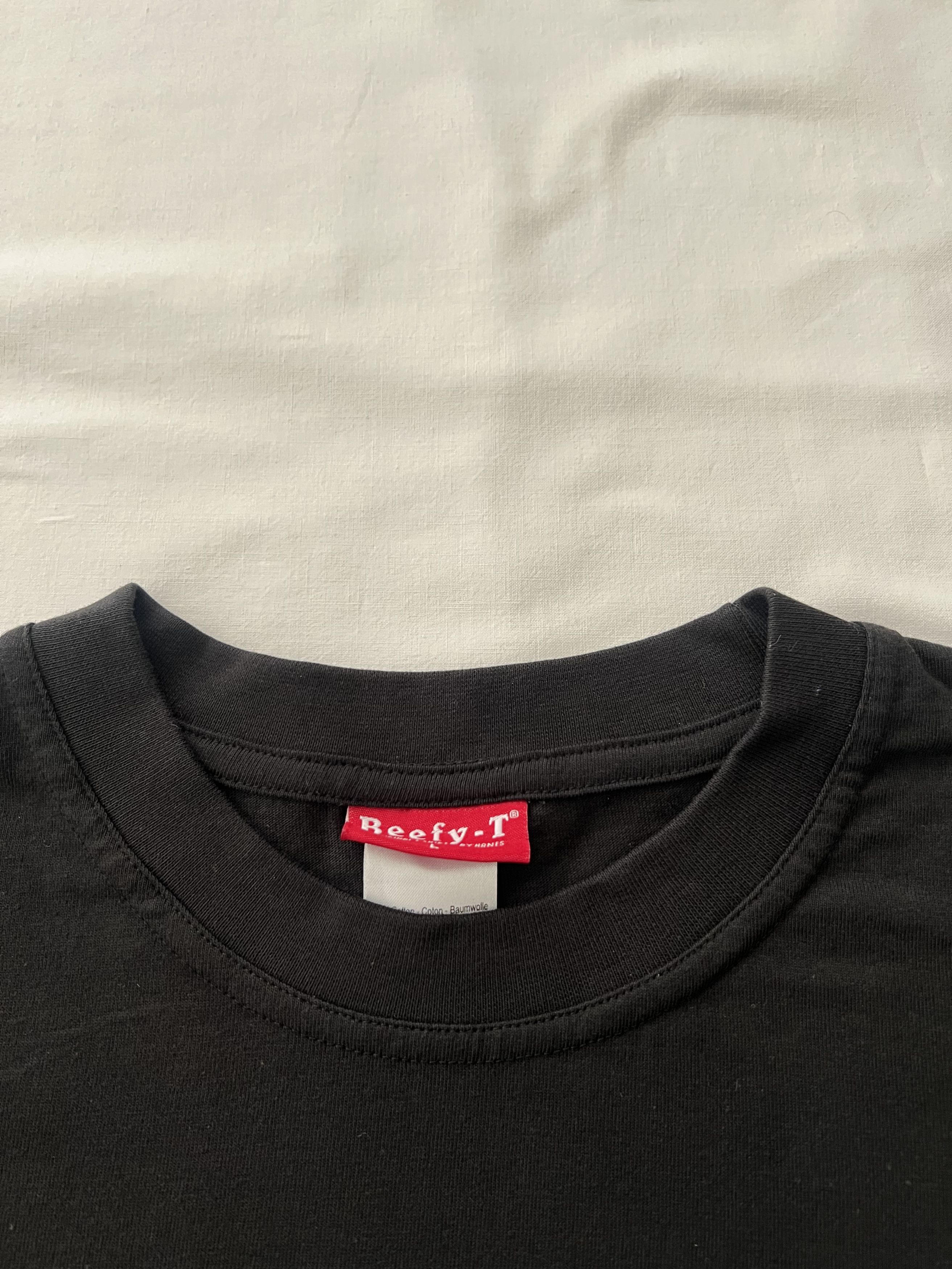 Apple Vintage 2000s Apple Bentall Centre Black T-shirt Size US L / EU 52-54 / 3 - 5 Thumbnail