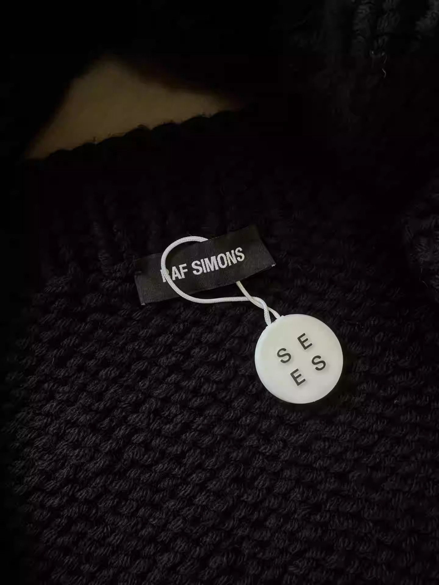 Raf Simons raf simons 17aw "i love you" knit short sweater-2505 Size US S / EU 44-46 / 1 - 5 Thumbnail