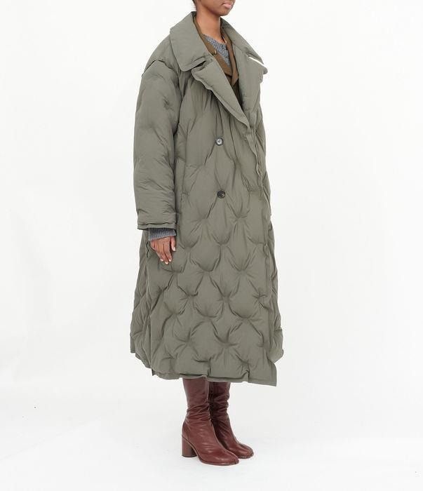Maison Margiela o1bcso1str0526 Glam Slam Long Coat in Military Green Size XS / US 0-2 / IT 36-38 - 5 Thumbnail