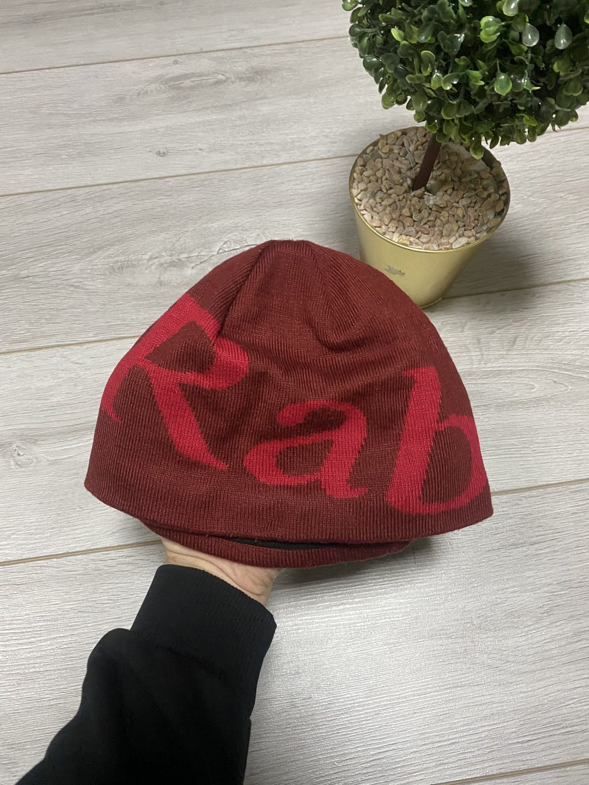 Rab Rab logo beanie hat vintage big logo Size ONE SIZE - 1 Thumbnail