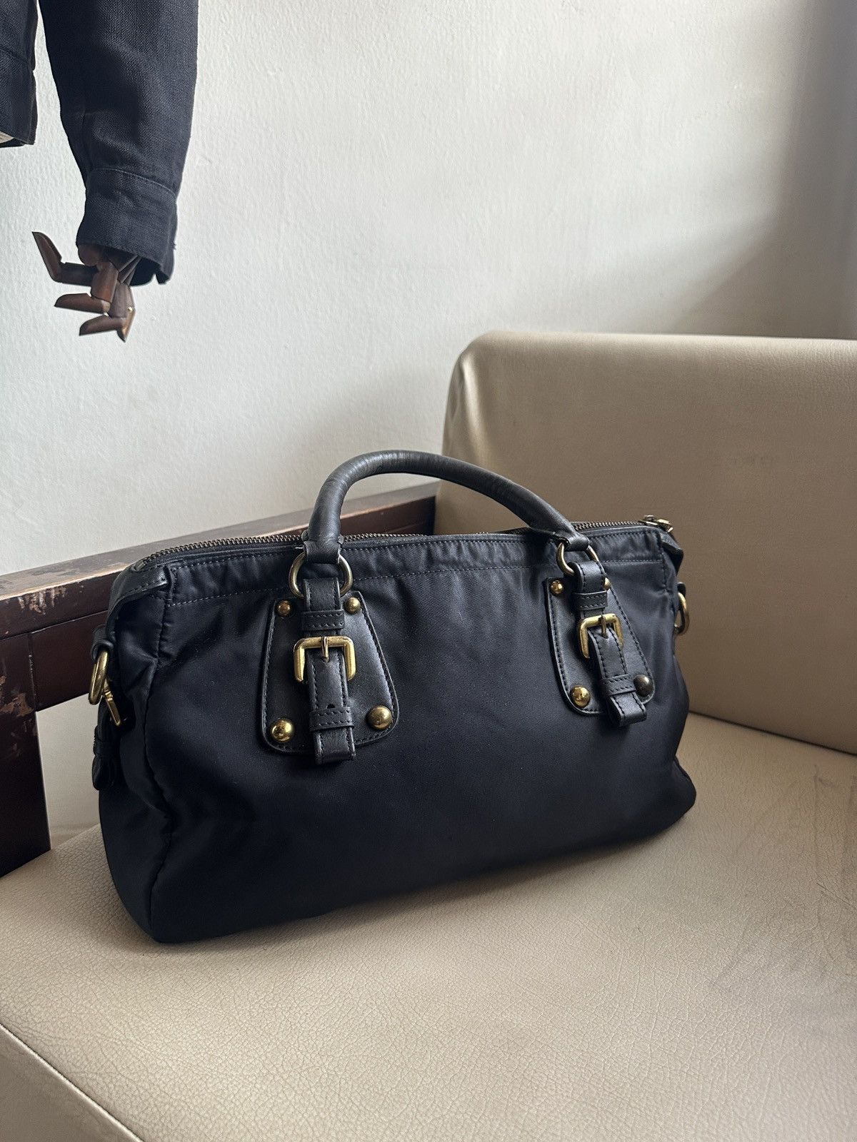 Prada 2000s Prada Tessuto Nylon Bag Size ONE SIZE - 6 Thumbnail