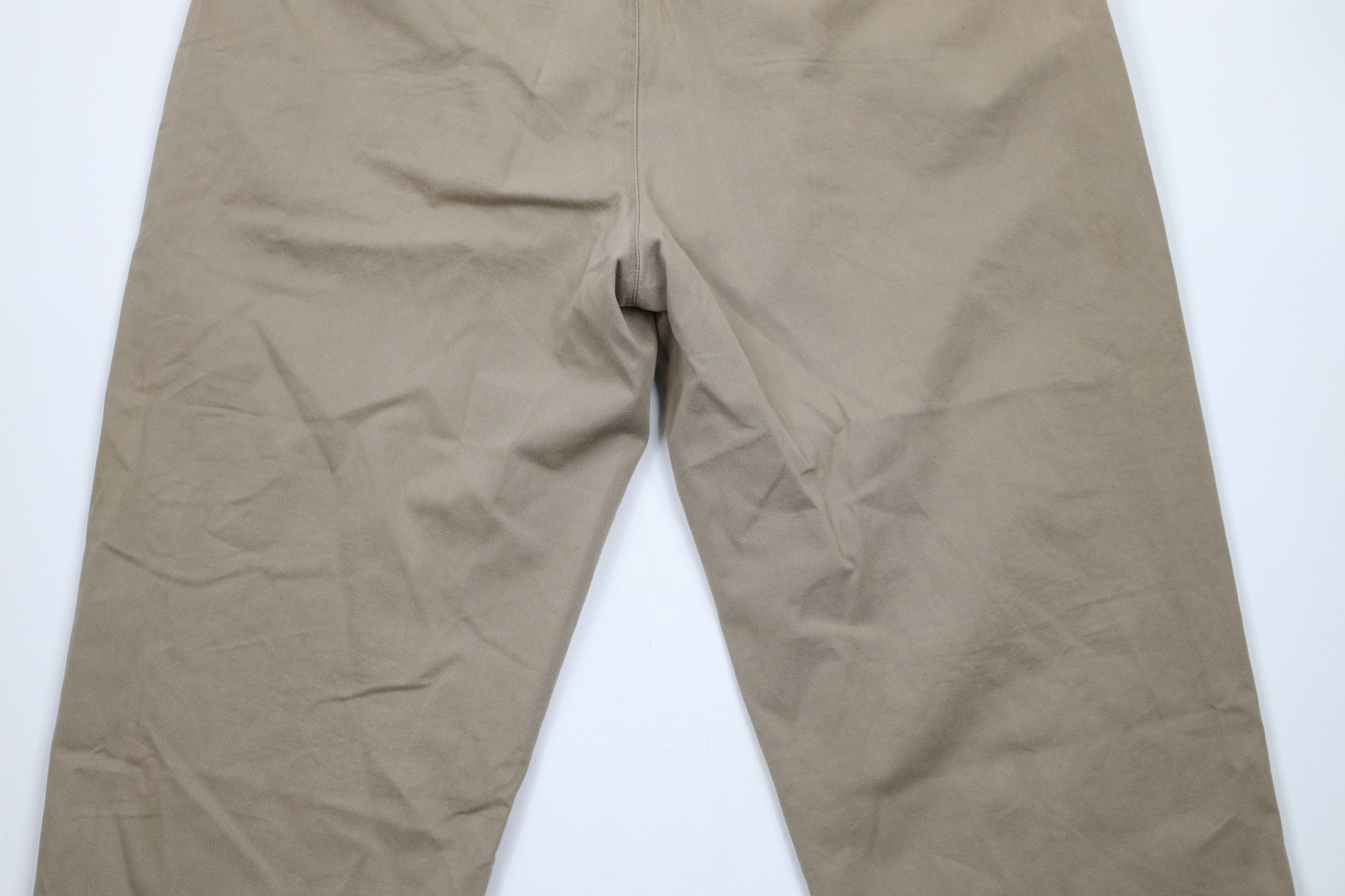 Tommy Hilfiger × Vintage Vintage 90s Tommy Hilfiger Pleated Wide Leg Chino Pants Size US 40 / EU 56 - 11 Thumbnail