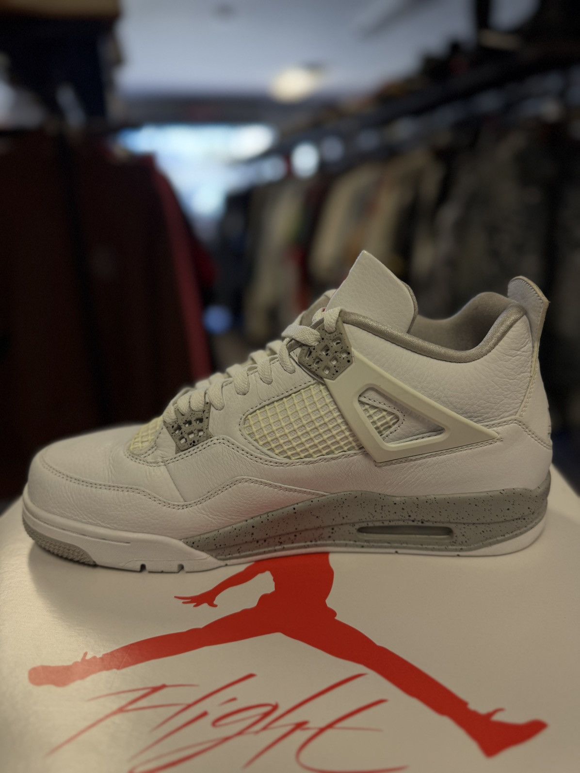 Jordan Brand × Nike Jordan 4 White Oreo 2021 (CT8527-100) Size 12 W Box Size US 12 / EU 45 - 13 Thumbnail