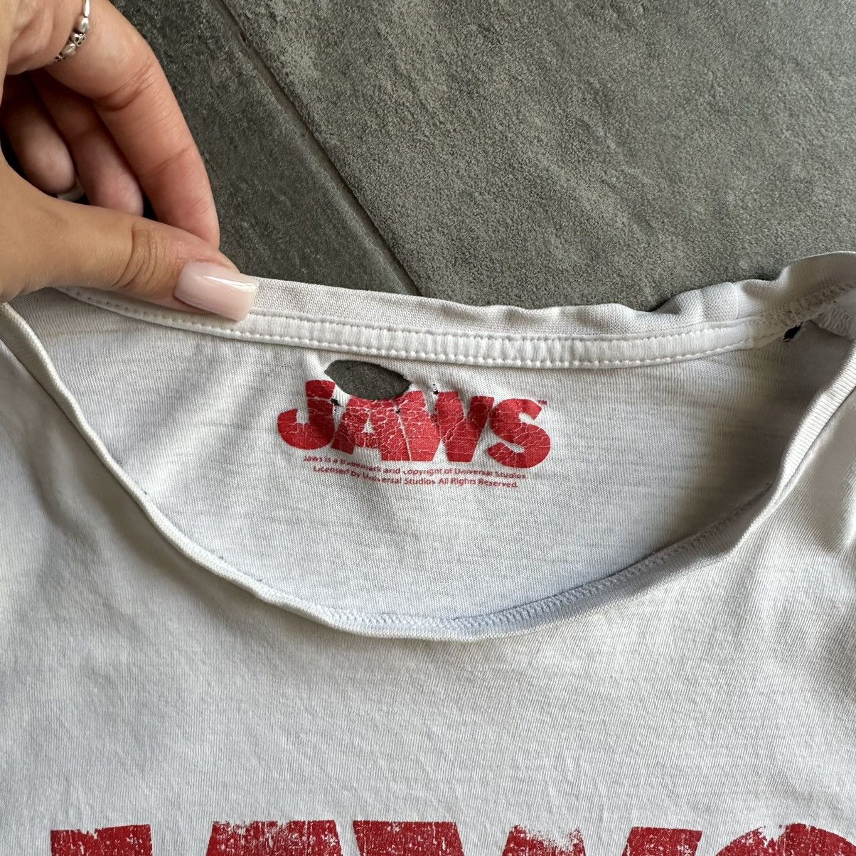 Vintage Vintage Jaws T-shirts Big Logo Movie Distressed 00s Y2K Size US L / EU 52-54 / 3 - 8 Thumbnail