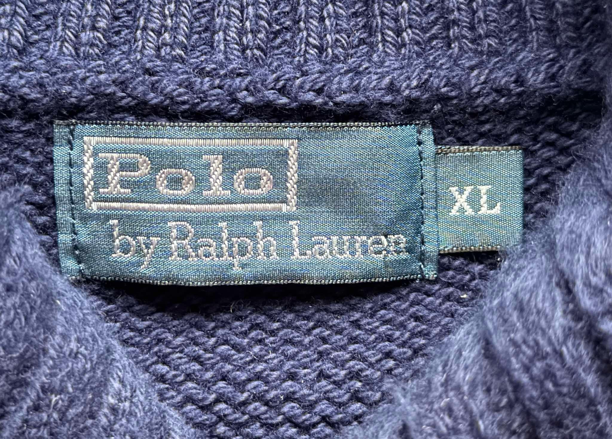 Polo Ralph Lauren × Vintage Vintage Polo Ralph Lauren Aztec Knitted Sweater Pullover Ski Size US XL / EU 56 / 4 - 6 Thumbnail