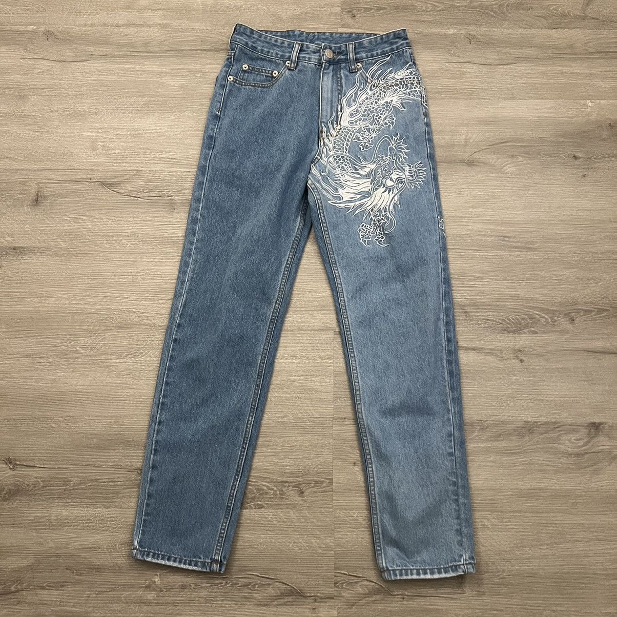 The GV Gallery GV Gallery Raspberry Hills Dragon Denim Jeans Size US 28 / EU 44 - 2 Thumbnail