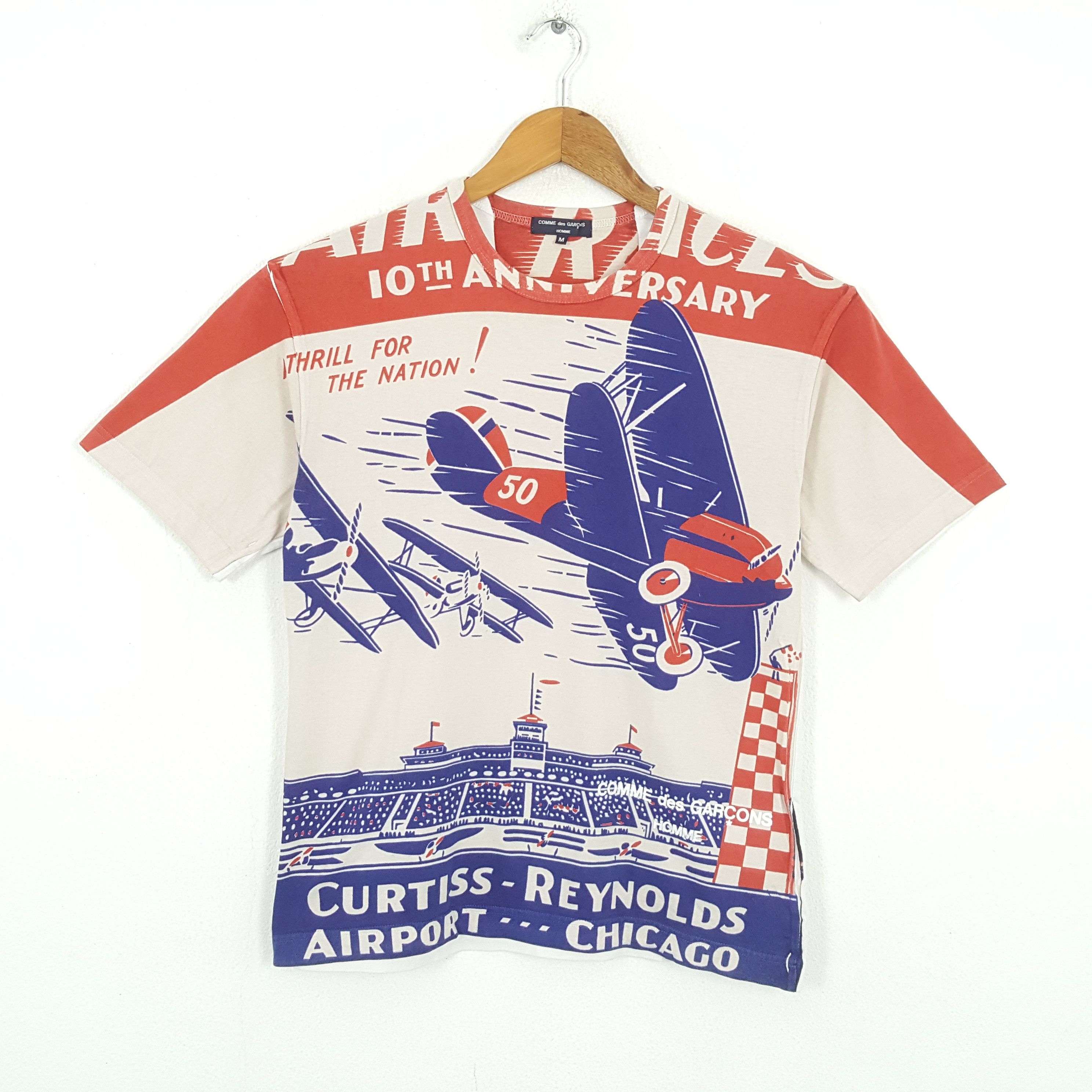 Comme des Garcons Homme × Japanese Brand × Vintage Vintage COMME des GARÇONS HOMME Japanese Brand T-Shirt Size US M / EU 48-50 / 2 - 1 Thumbnail