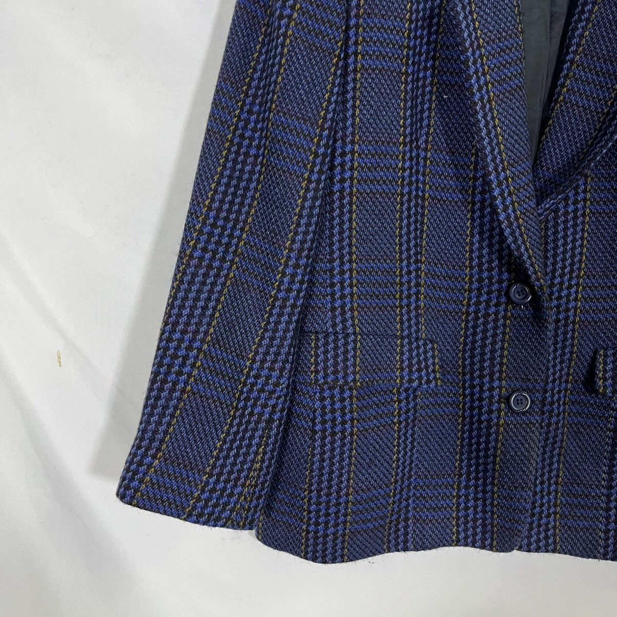Vintage VINTAGE ADDENDA PLAID WOOL COAT BLAZER Size M / US 6-8 / IT 42-44 - 2 Thumbnail