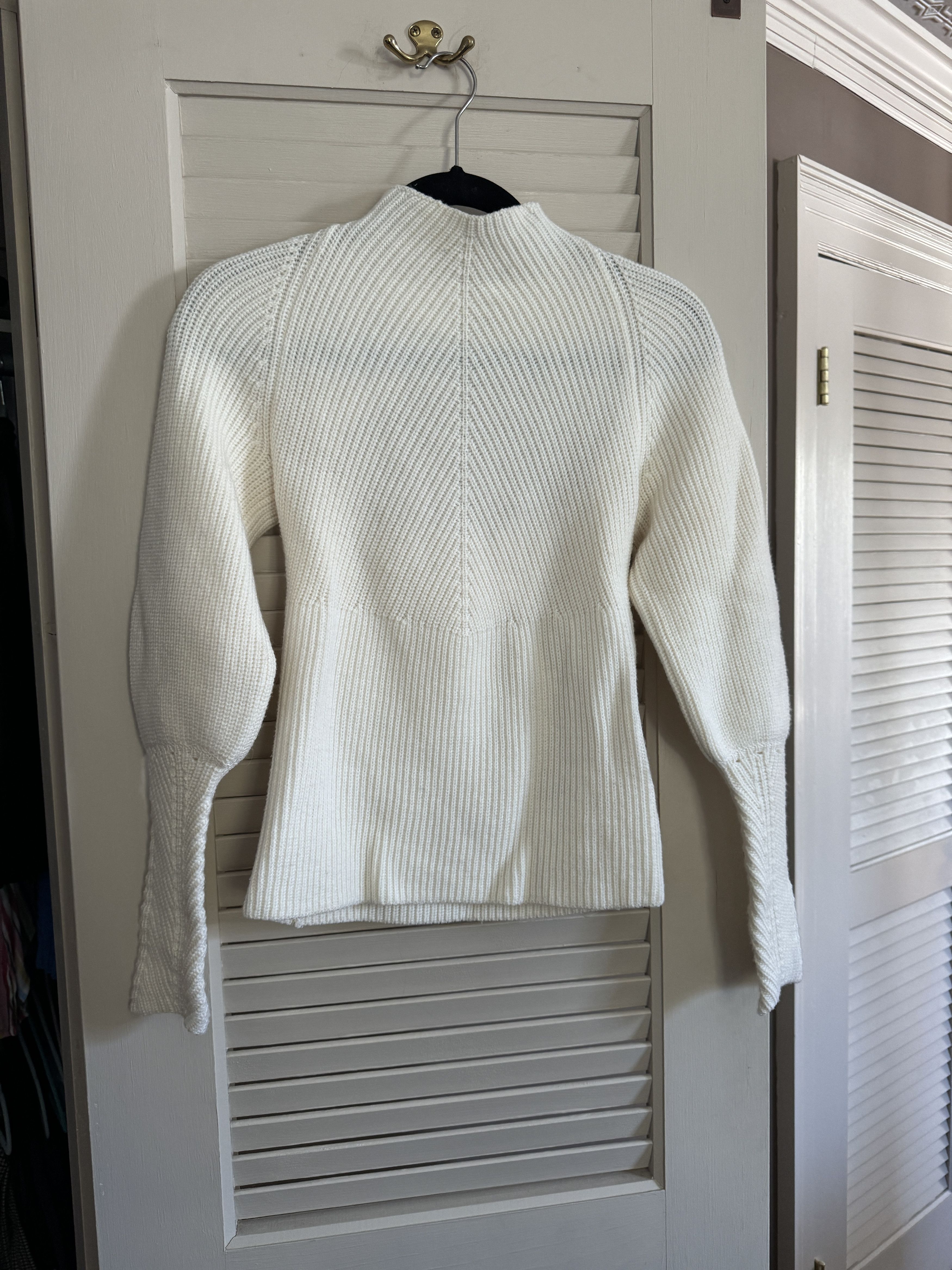 Rebecca Taylor Rebecca Taylor Mock Neck Open Back Sweater Size XS / US 0-2 / IT 36-38 - 1 Thumbnail
