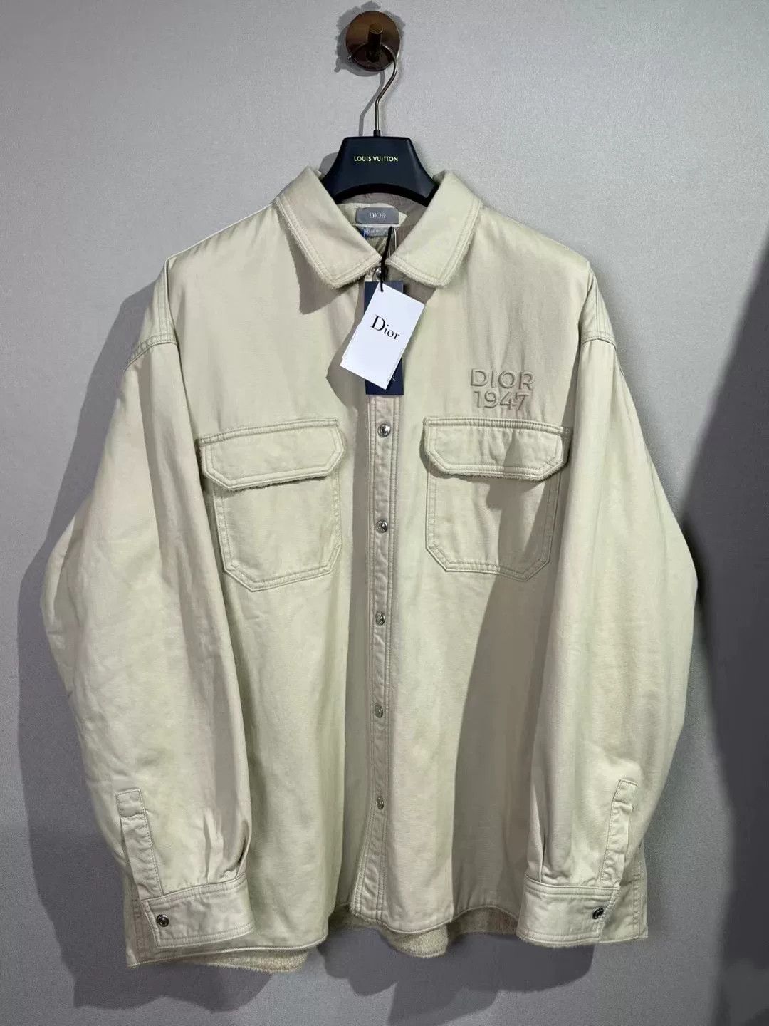 Dior Dior 1947 Denim Jacket Coat Size US L / EU 52-54 / 3 - 1 Thumbnail