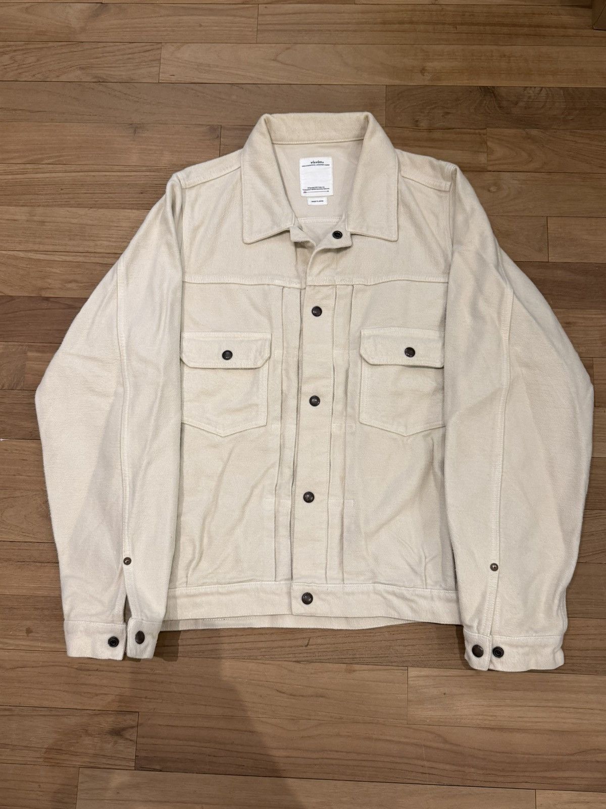 Visvim 101 jumbo jacket cotton suede Size US XL / EU 56 / 4 - 1 Thumbnail