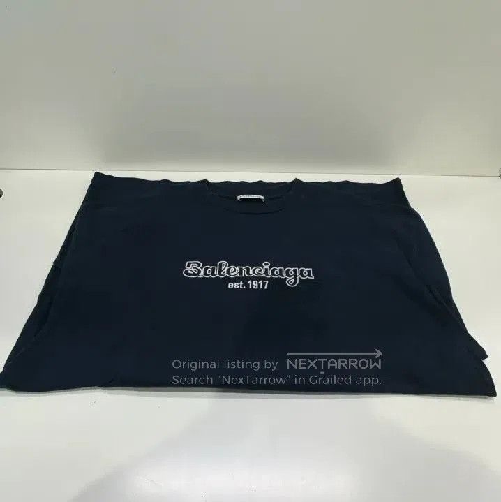 Balenciaga Balenciaga Logo Cotton Crew Neck Short Sleeve Tee. Size US XS / EU 42 / 0 - 8 Thumbnail