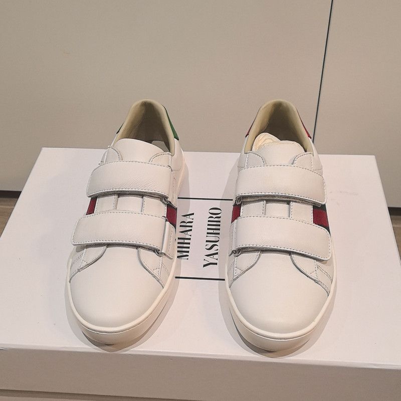 Gucci Gucci ACE Kids Low-Top Sneakers in White - Size US 5 / EU 37 - 2 Thumbnail