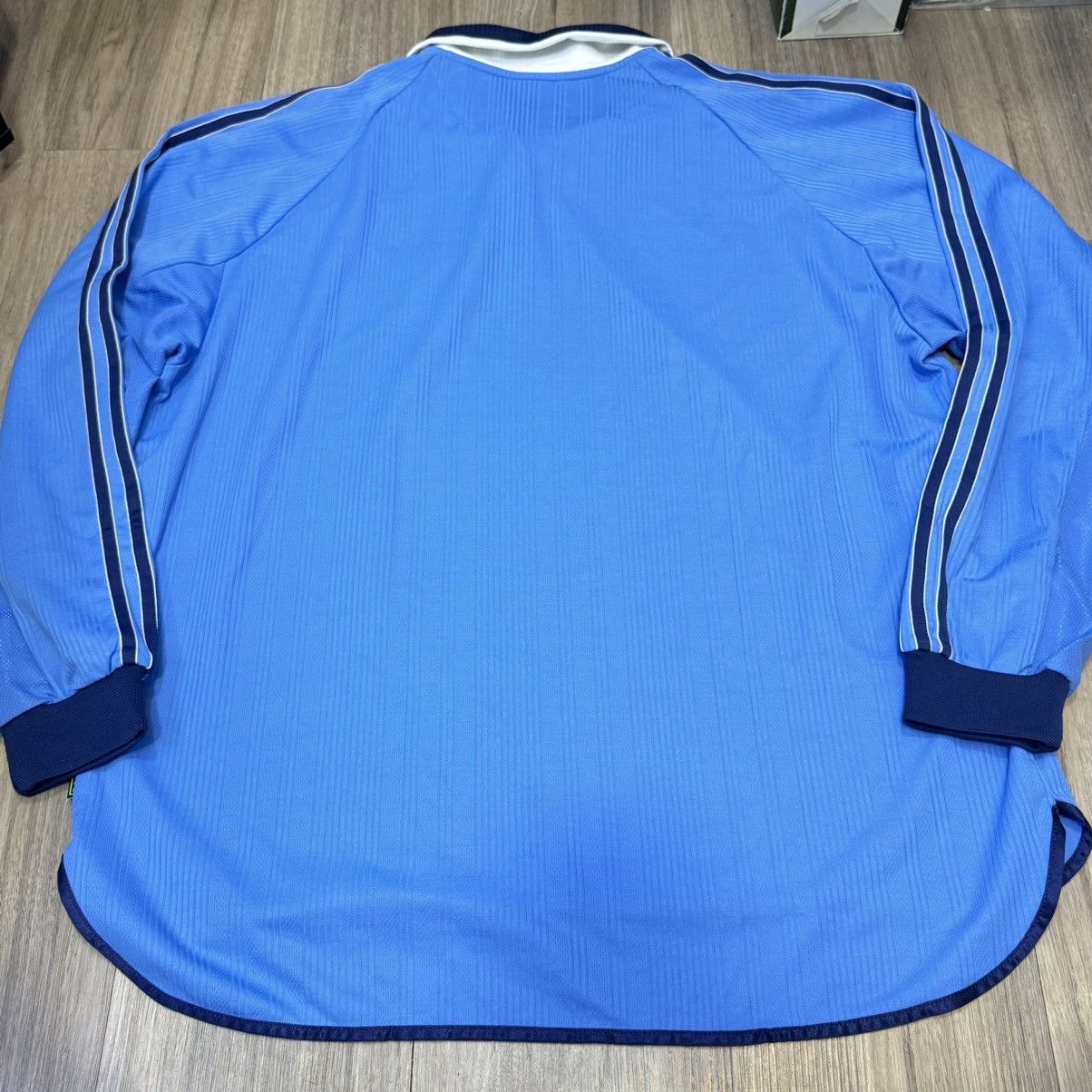 Adidas Real Madrid 99/00 player issue L/S third away shirt(bnwt) Size US XXL / EU 58 / 5 - 2 Thumbnail