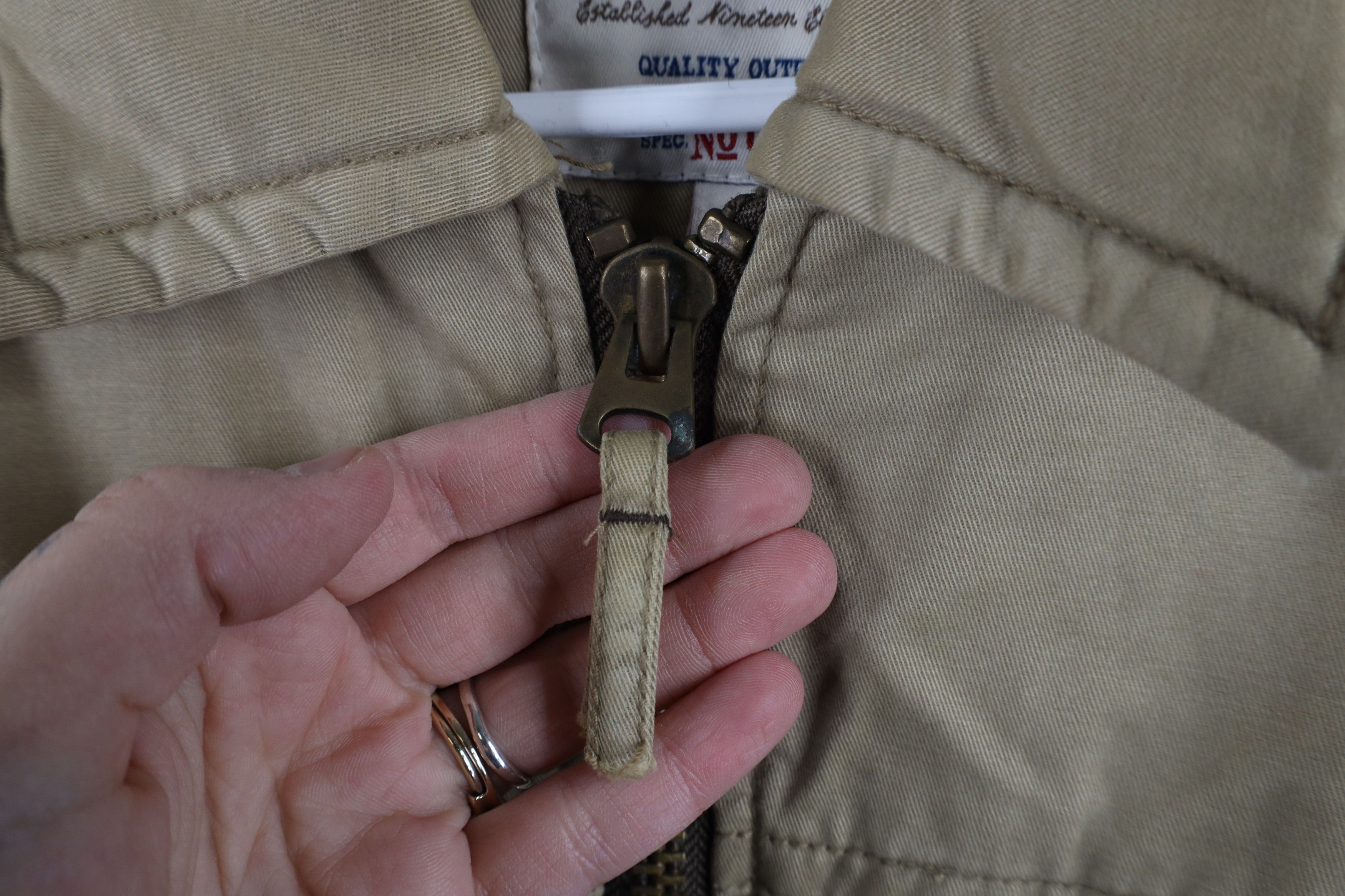 Aeropostale × Vintage Vintage 90s Y2K Aeropostale Quilted Military Field Jacket Size US M / EU 48-50 / 2 - 9 Thumbnail