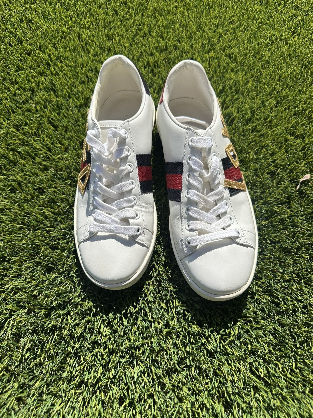 Gucci Gucci ace sneakers loved Size US 5.5 / IT 35.5 - 3 Thumbnail
