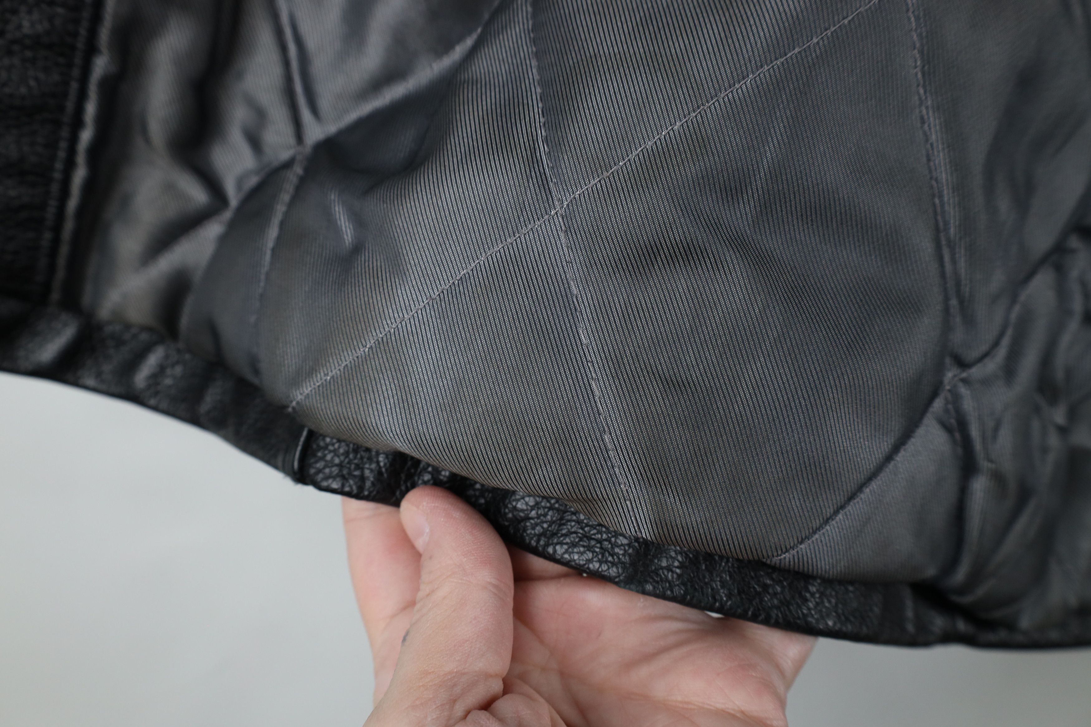 Vintage Vintage 90s Streetwear Leather Full Button Jacket Coat Black Size US L / EU 52-54 / 3 - 12 Thumbnail
