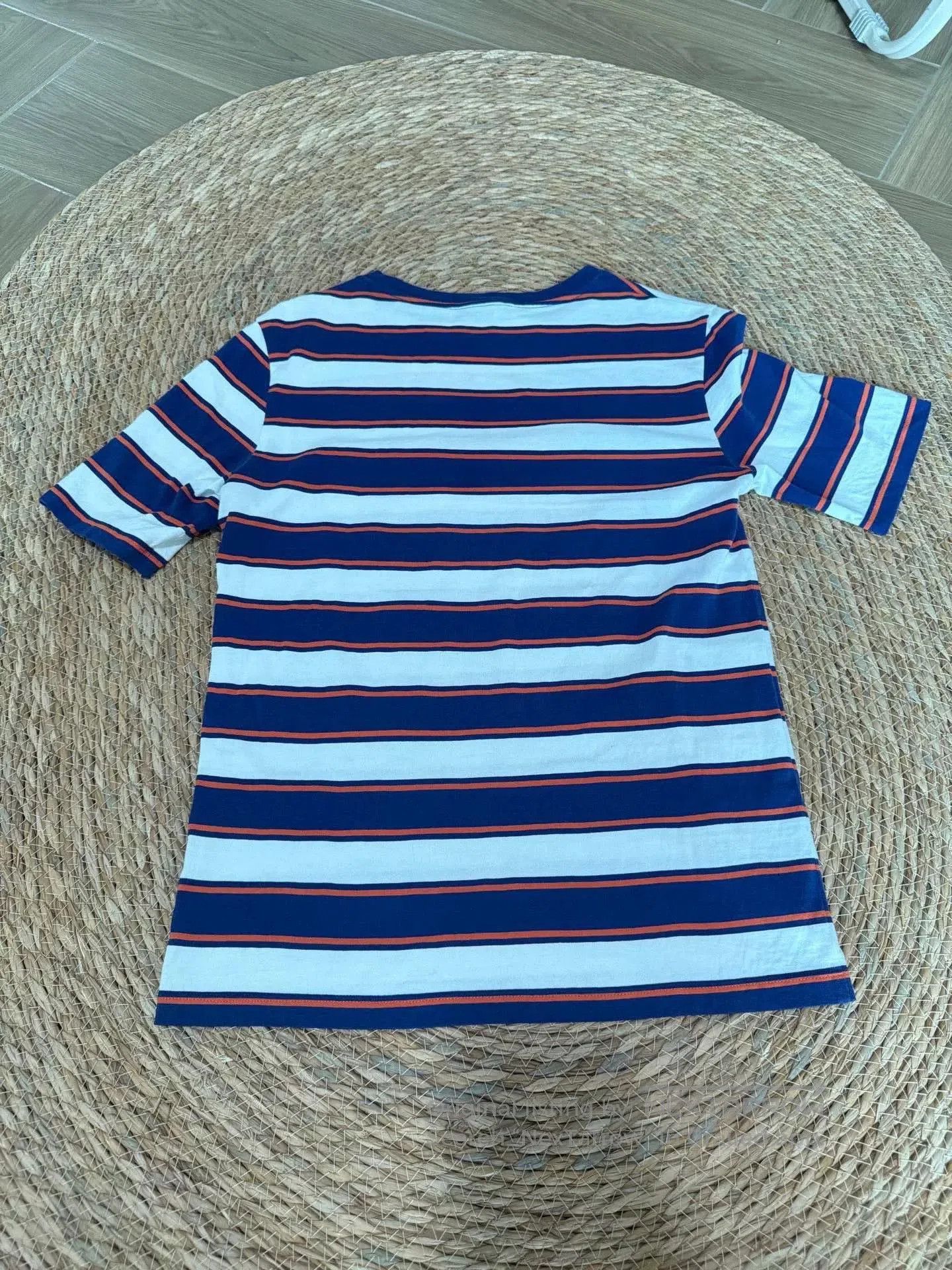 Miu Miu Miu Miu 24SS Blue White Stripe Tee. Size XS / US 0-2 / IT 36-38 - 3 Thumbnail