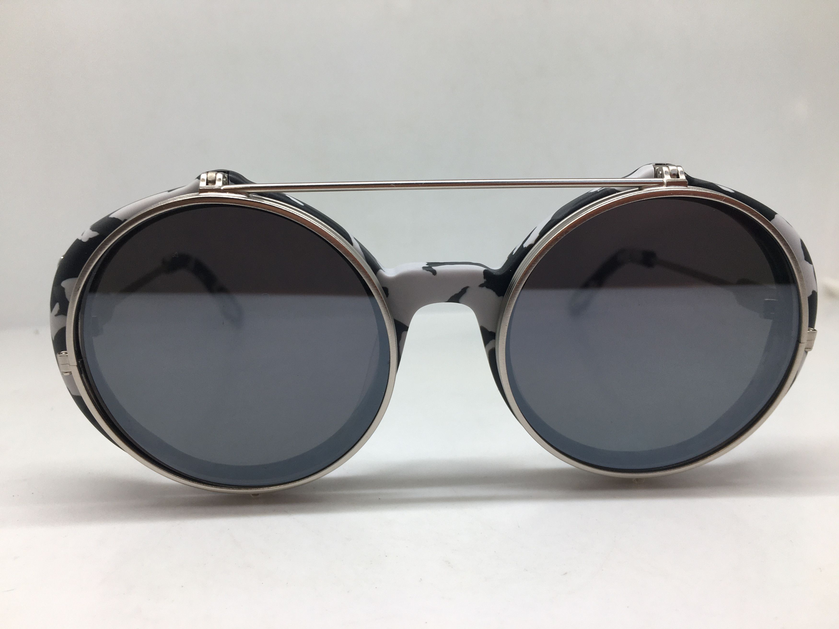 Vintage Vintage Anderne Round Sunglasses Frame Flip Sun lens Size ONE SIZE - 4 Thumbnail