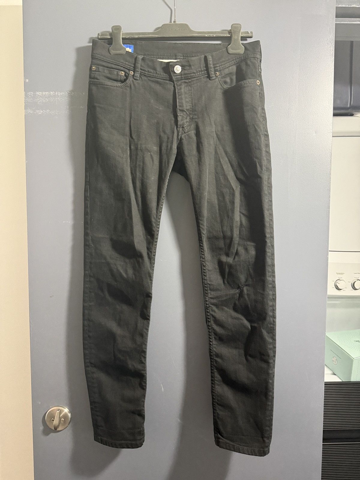 Acne Studios Acne Studios Blå Konst Black Denim Size US 30 / EU 46 - 1 Thumbnail