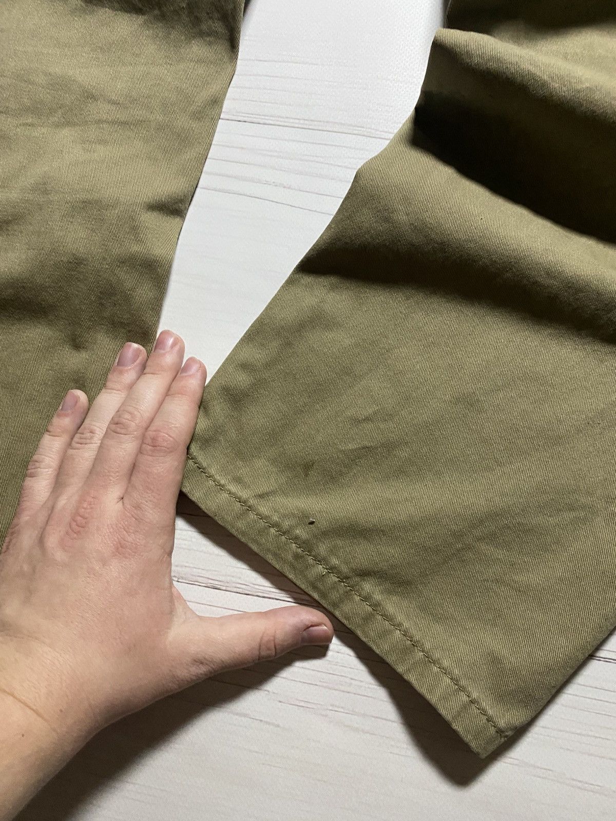 Carhartt × Vintage Vintage Carhartt cargo leather logo baggy fit y2k pants Size US 34 / EU 50 - 14 Thumbnail